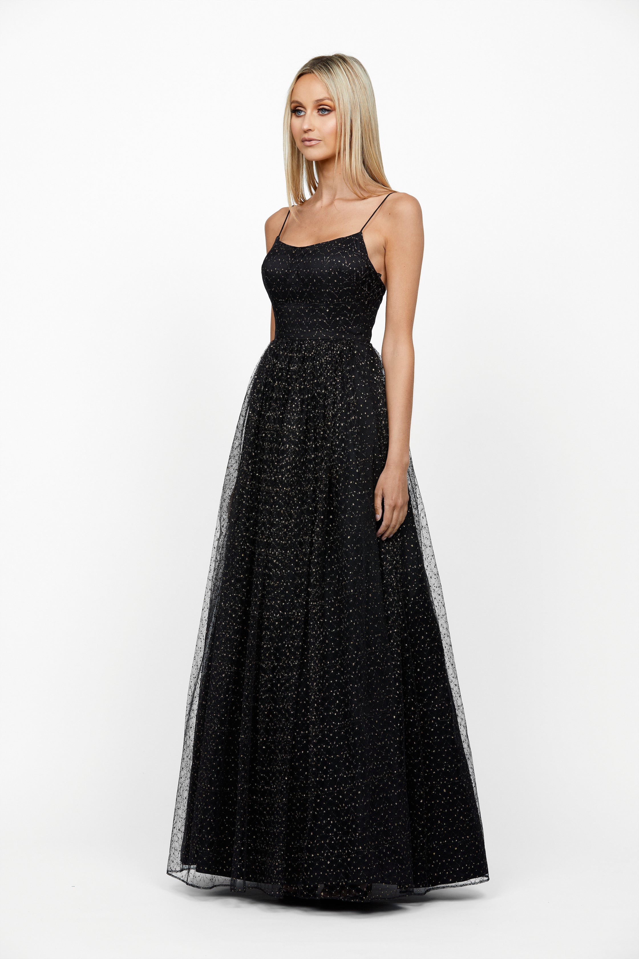 Elegant Sorrento Scoop Neck Ball Gown - Formal Evening Gown for Prom, Wedding & Special Occasions | Plus Size Options Available