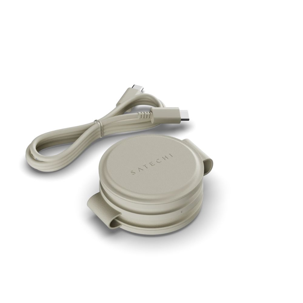 Satechi On-the-Go 3-in-1 Wireless Charger for iPhone, AirPods & Apple Watch - Fast Qi Charging Pad for Home, Office & Travel