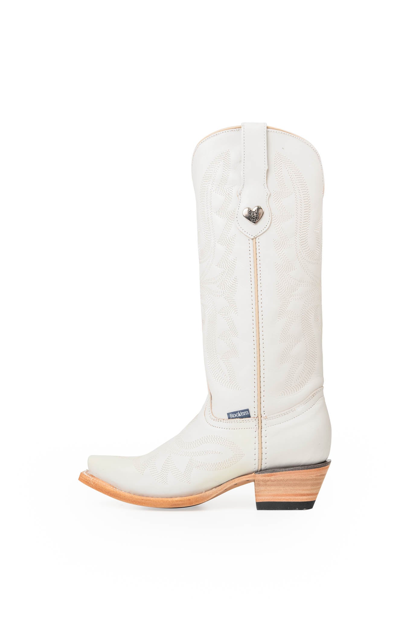 Madeline Midi Snip Toe Cowgirl Boots for Women - Western Ankle Booties with Leather Upper & Stacked Heel | Perfect for Country Dancing, Rodeo Events & Casual Outfits
