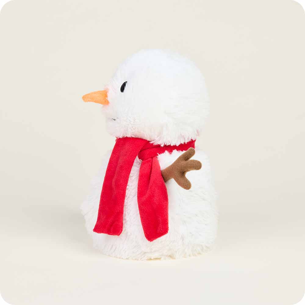 Red Knit Scarf with Snowman Design - Soft & Warm Winter Accessory for Women & Men - Perfect for Christmas, Snow Days & Outdoor Activities