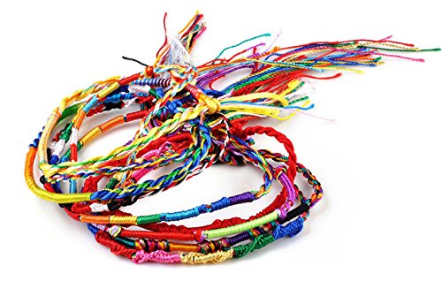 100Pcs NSQFKALL Handmade Jewelry Braid Cords - Friendship Bracelets for Men & Women (2022 Collection) - Perfect for DIY Crafts, Gifts, and Festival Accessories