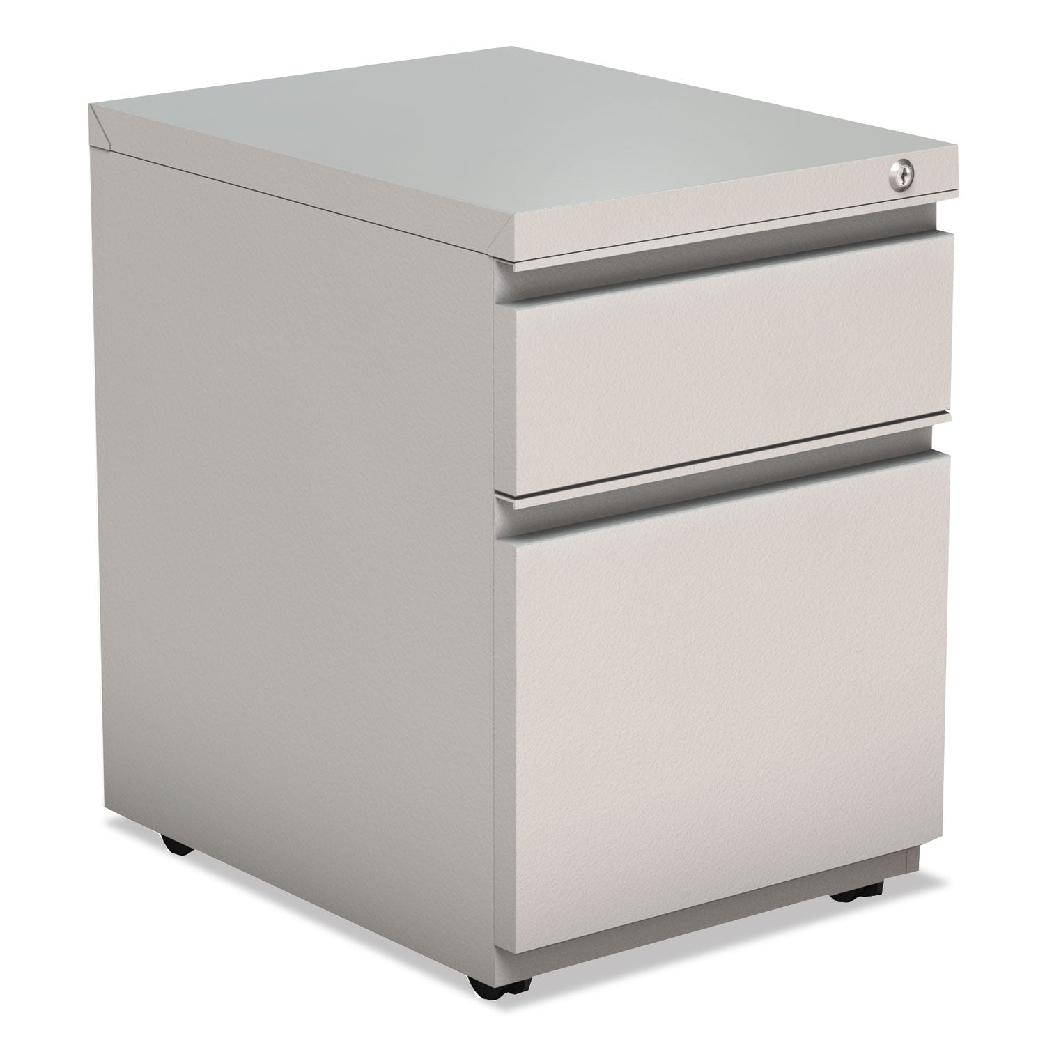 2-Drawer Metal File Cabinet with Full-Length Pull Handle - 14.96