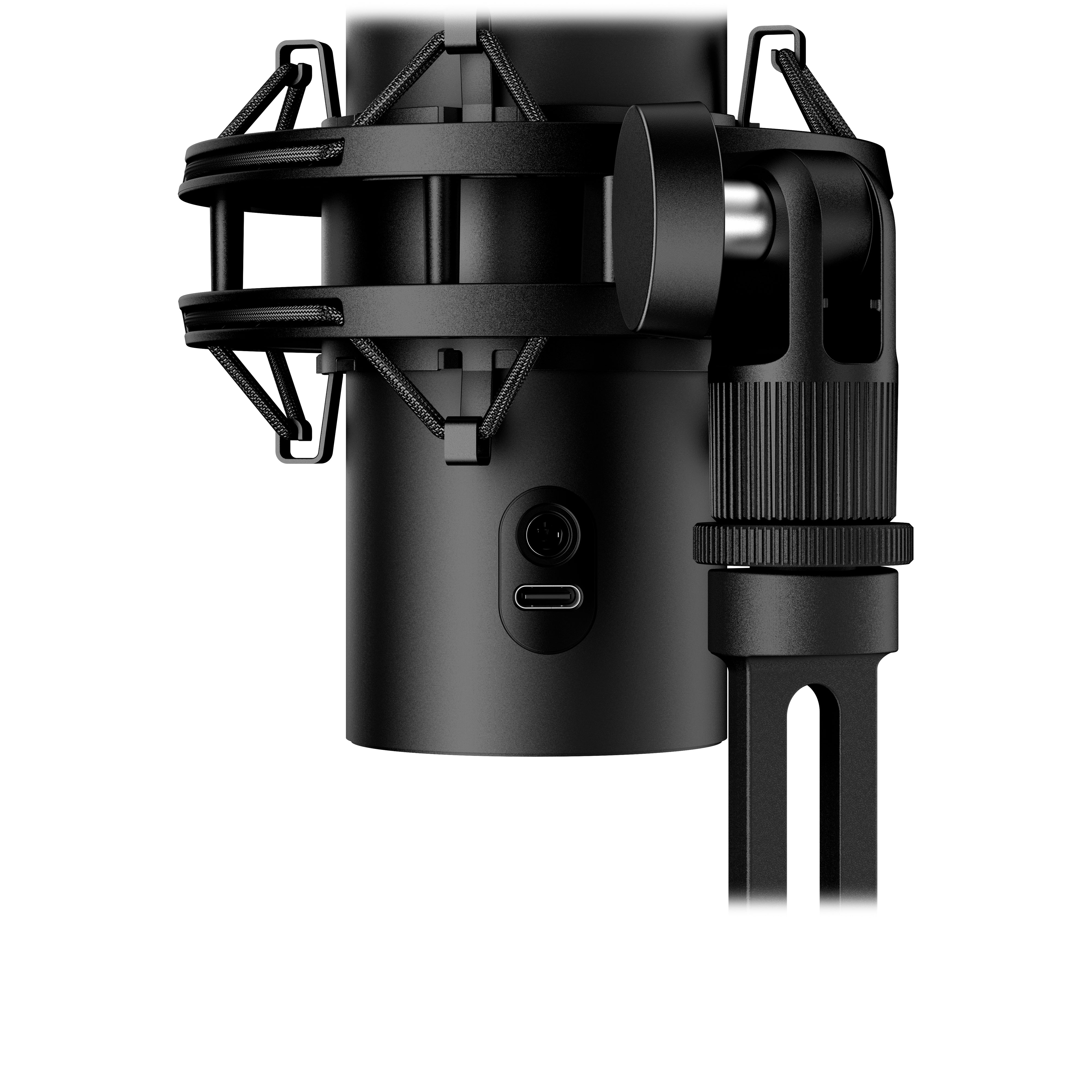 HyperX QuadCast S 2 USB Condenser Microphone - Professional Streaming & Gaming Mic with RGB Lighting for PC, PS4, PS5 - Perfect for Twitch, YouTube & Podcast Recording