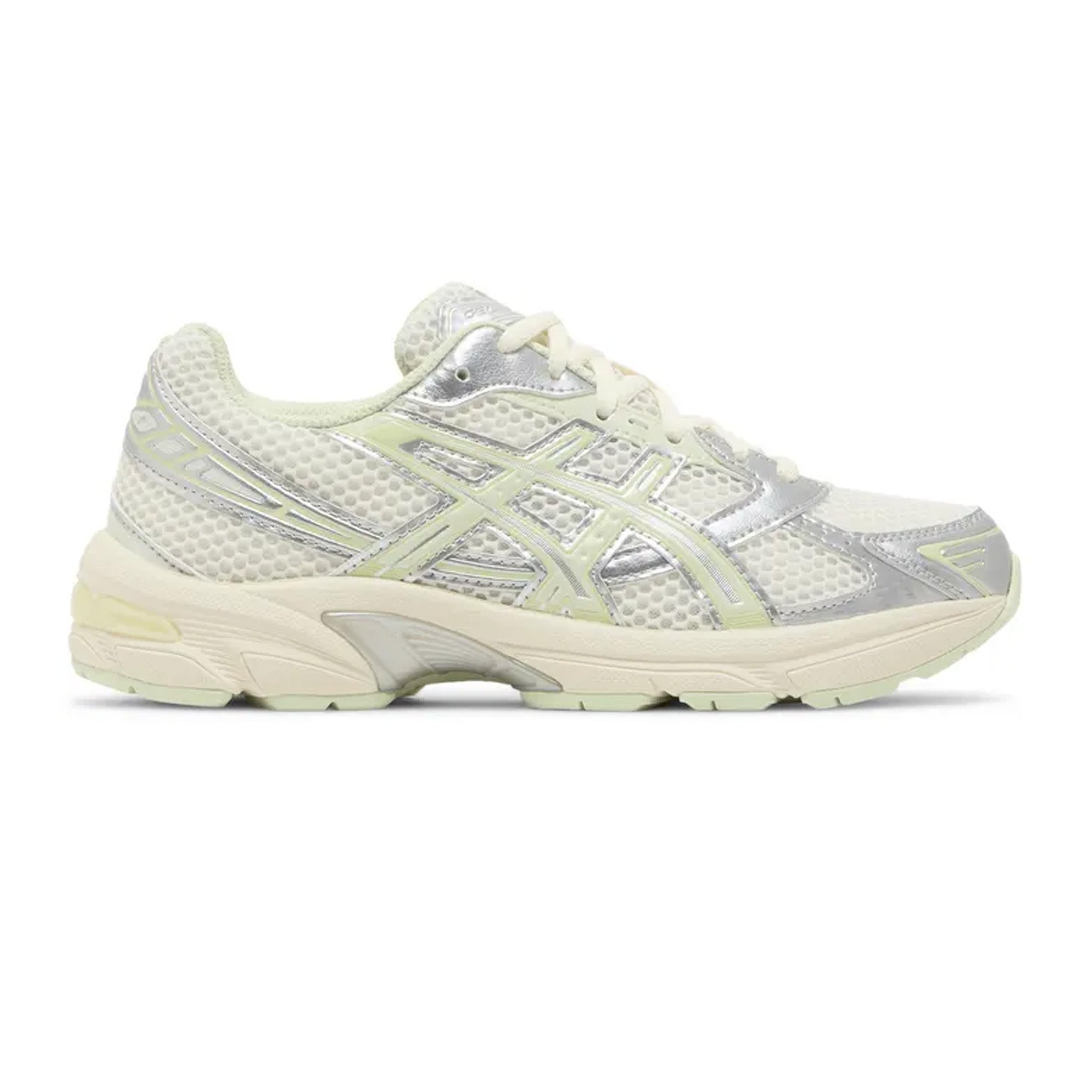 ASICS Gel 1130 'Silver Pack Green' Women's Running Shoes (2024) - Lightweight Cushioned Sneakers for Jogging, Gym Workouts & Everyday Wear