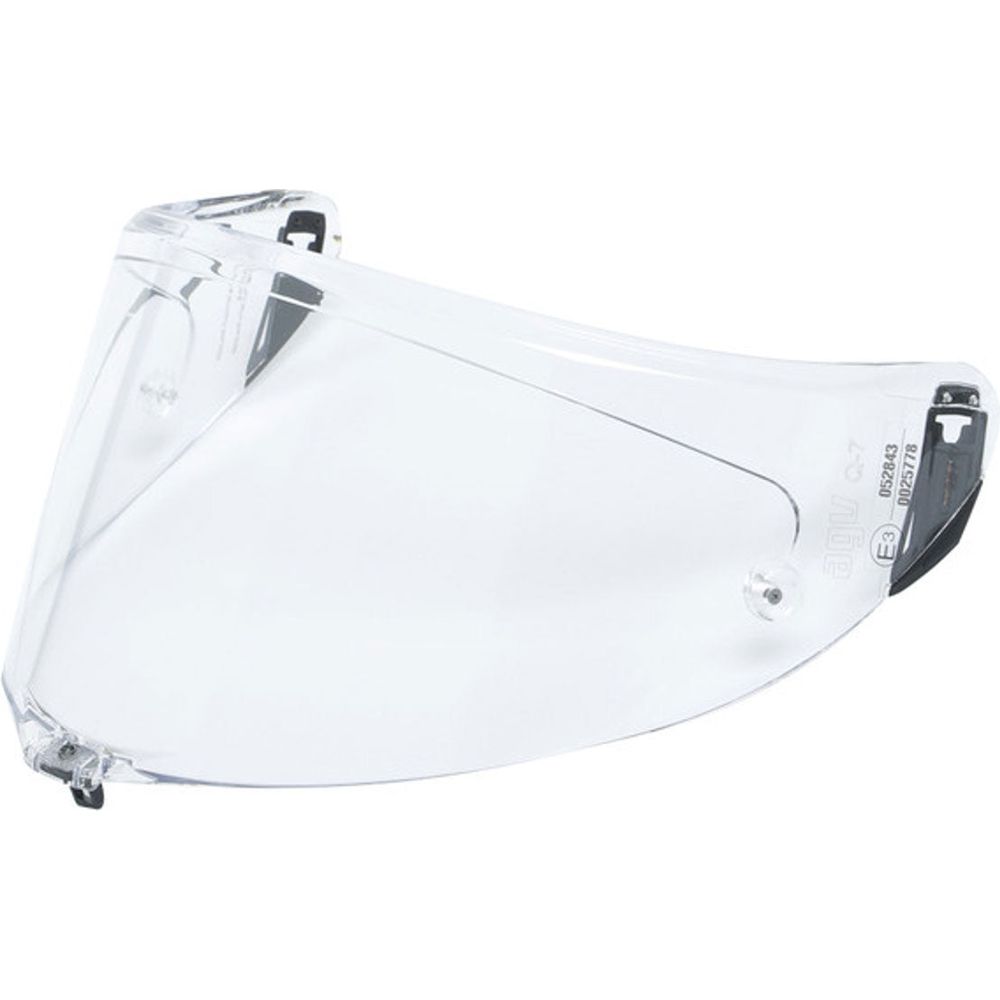 AGV Race 3 Motorcycle Helmet Anti-Scratch Visor - Clear Lens for Enhanced Visibility & Protection - Perfect for Racing, Track Days & Street Riding