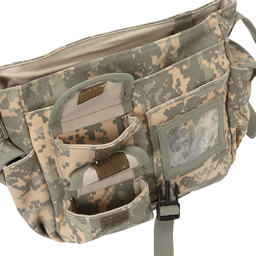Fox Outdoor Products Messenger Bag - Durable & Waterproof Crossbody Bag for Hiking, Travel & Work - Perfect for Men & Women - Laptop & Gear Storage
