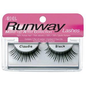 Ardell Runway False Eyelashes - Claudia Black Style for Dramatic Volume & Length | Perfect for Parties, Weddings & Special Occasions