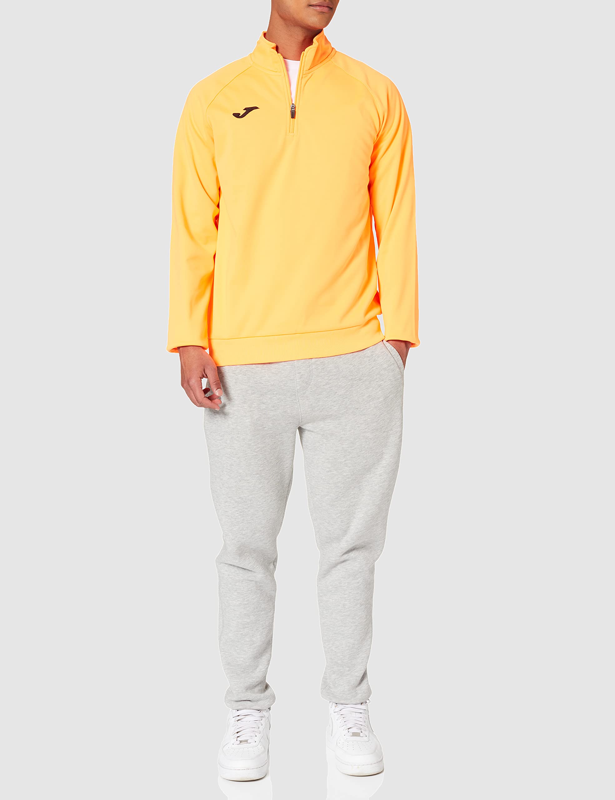 Joma Faraon Men's Half-Zip Sweatshirt - Comfortable Fleece Pullover for Casual Wear, Gym & Outdoor Activities