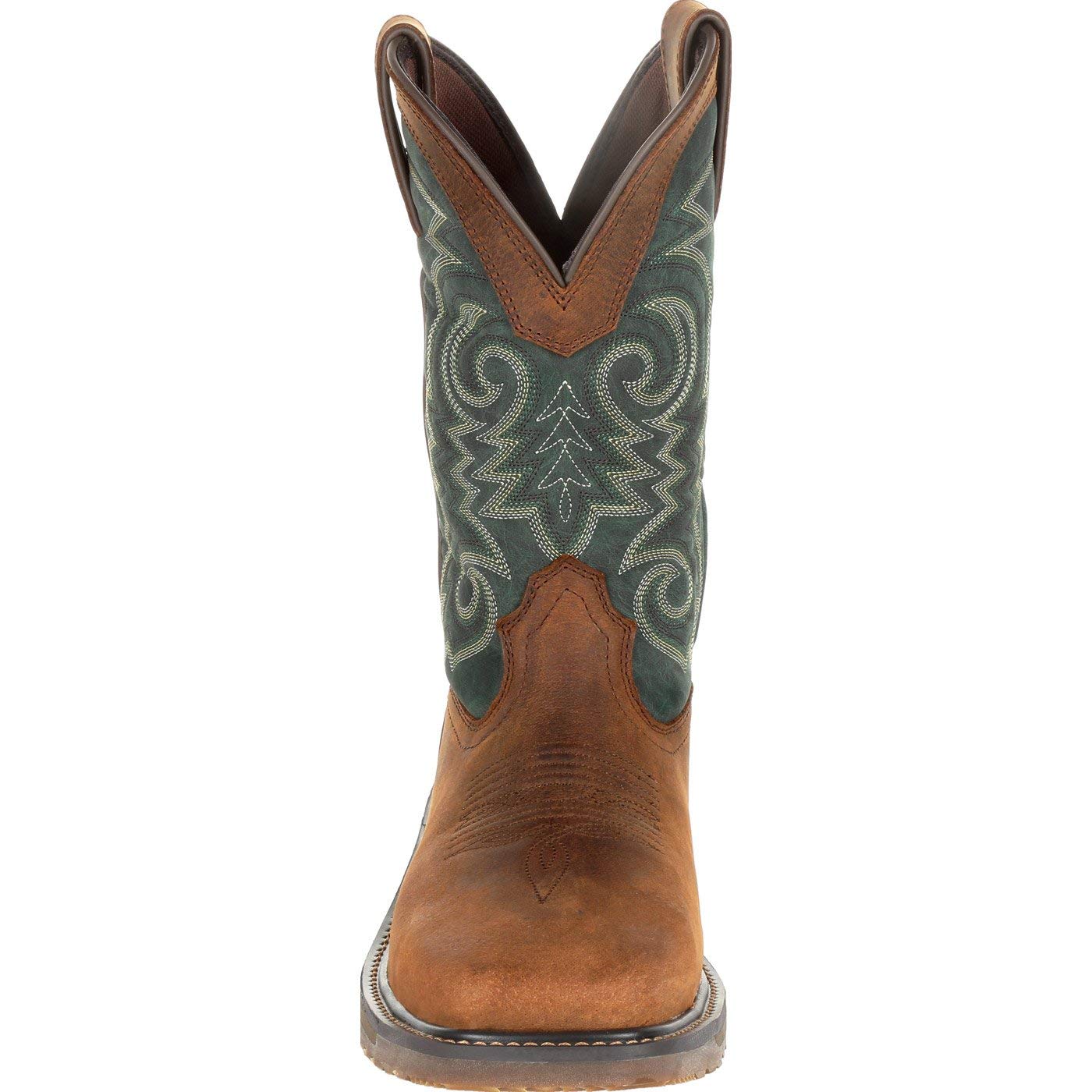 Durango Men's Workhorse Western Boot - Durable Cowboy Boots for Ranch Work & Riding - Perfect for Ranchers, Farmers & Outdoor Enthusiasts