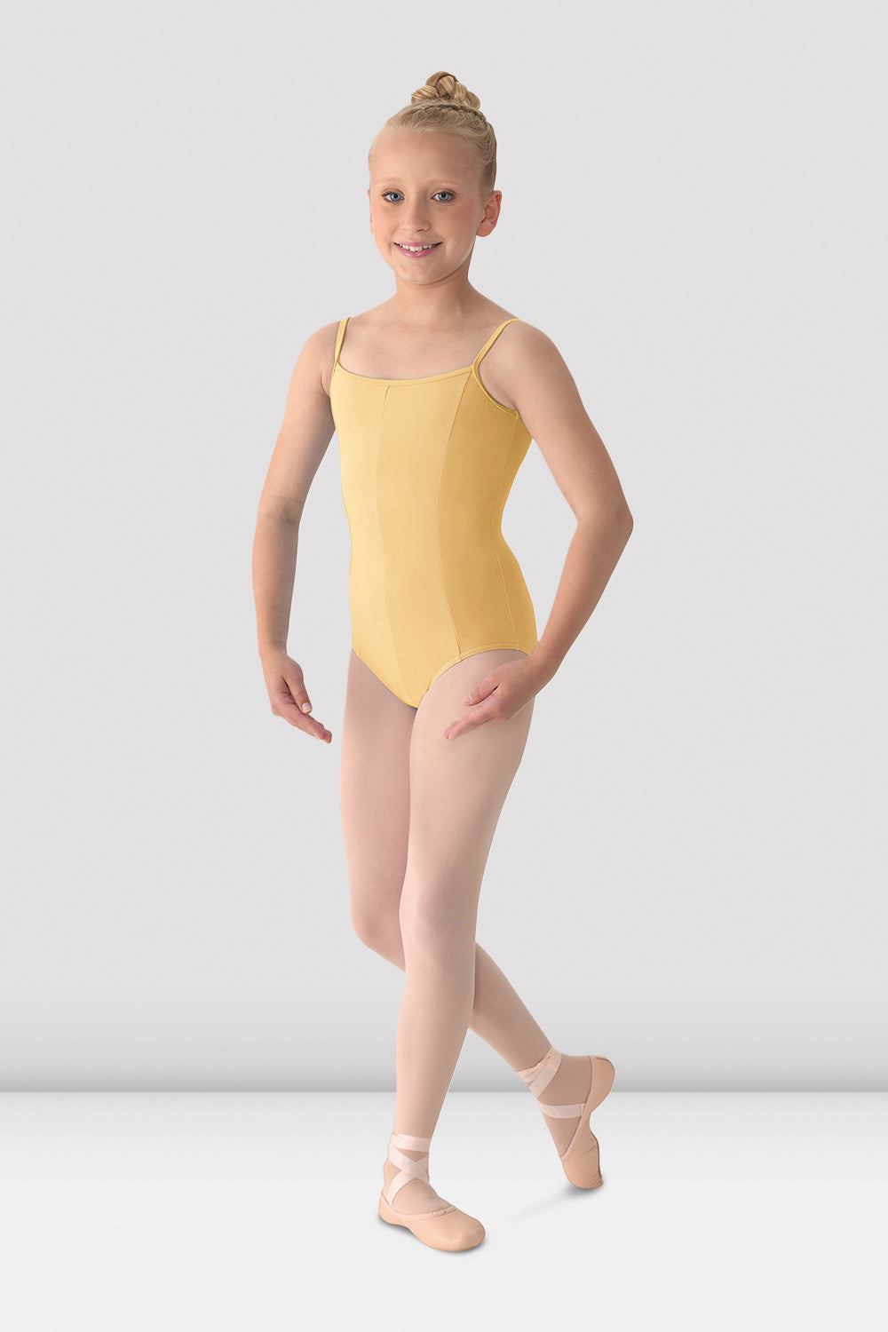 Girls Mirella Princess Seam V Front Camisole Leotard - Ballet Dancewear for Toddlers & Kids - Perfect for Dance Class, Recitals & Performance