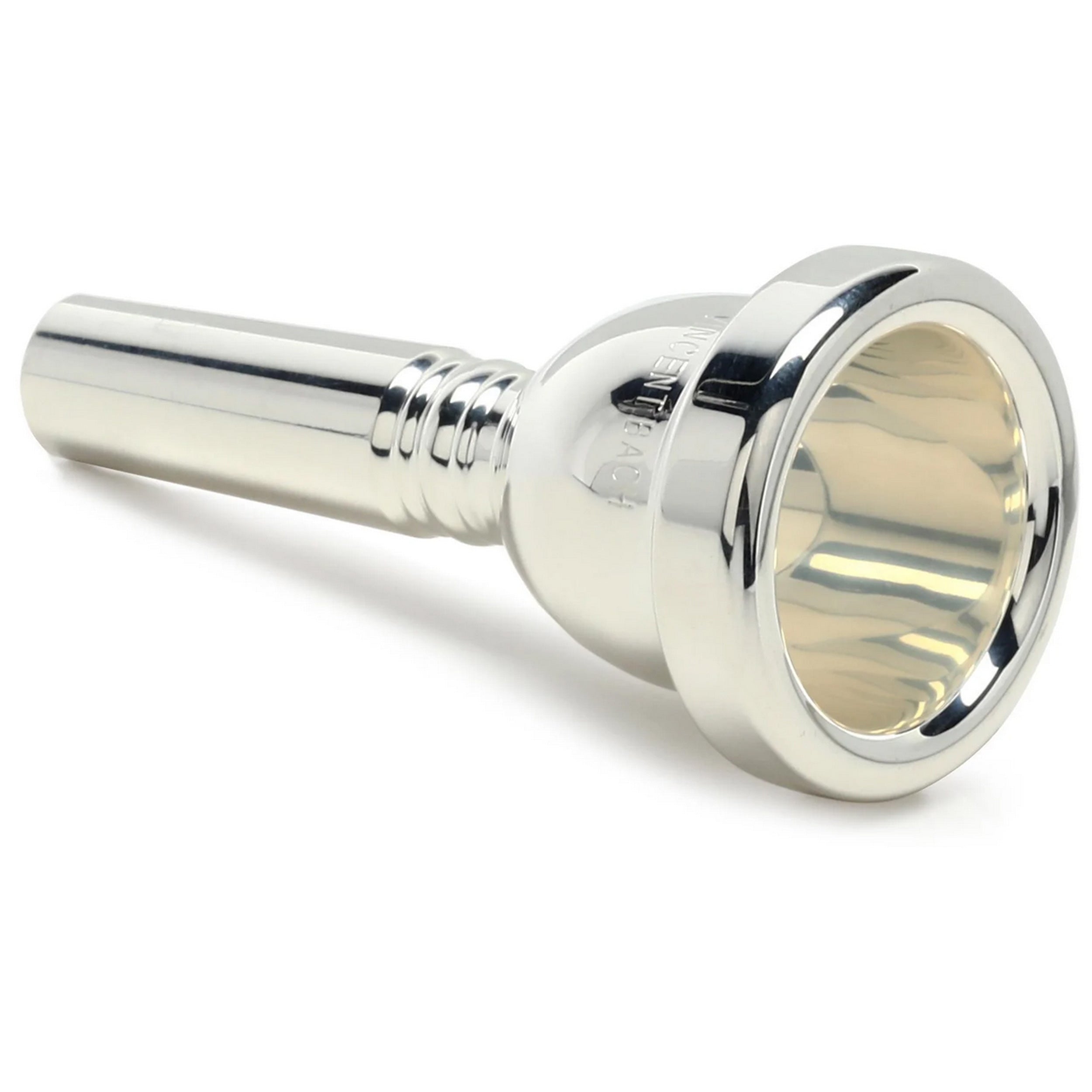 Bach Classic 5GL Large Shank Silver Plated Trombone Mouthpiece - Perfect for Professional Performances & Student Practice