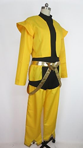 Dio Brando Cosplay Costume - The Invader Dio Uniform Outfit for Men (XXL) | Anime Halloween Cosplay, Comic Con Costume, JoJo's Bizarre Adventure Fan Dress Up