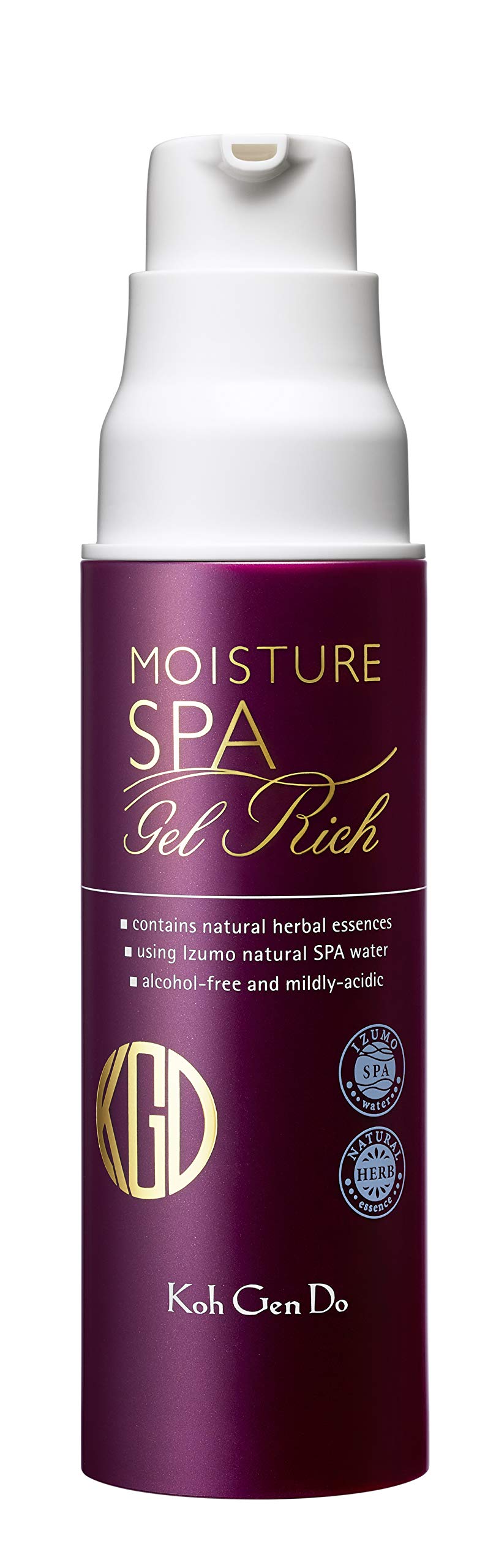 Koh Gen Do All In One Moisture Gel Rich - 1 oz Hydrating Face Moisturizer for Dry Skin | Perfect for Night Skincare Routine & Daily Hydration