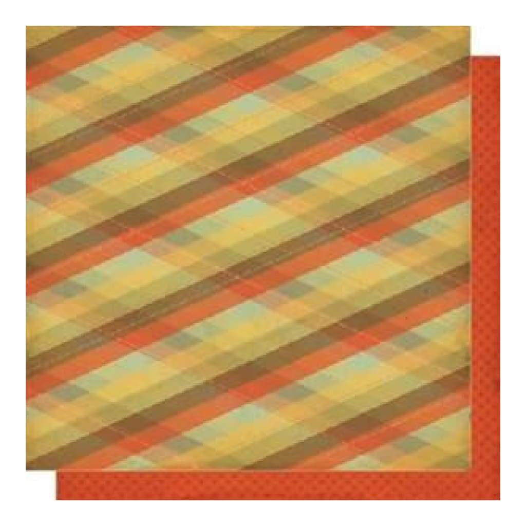 Premium Mr. Campy Flannel Scrapbooking Paper - Acid-Free, 12x12 Inch, 50 Sheets - Perfect for DIY Scrapbooks, Photo Albums, and Craft Projects