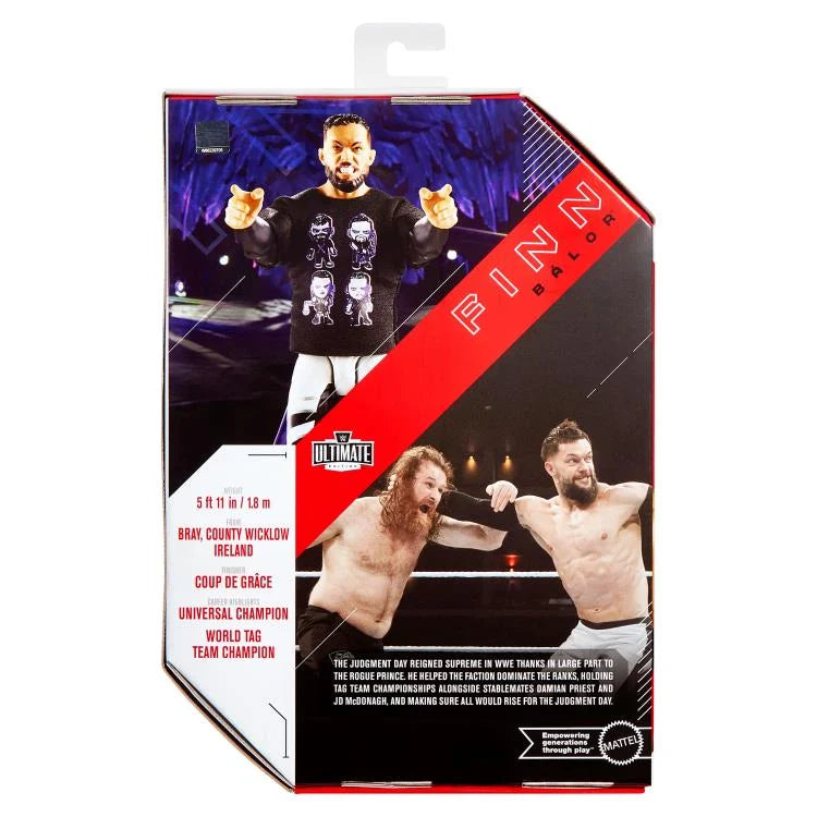 WWE Ultimate Edition 24 Finn Balor Action Figure - Collectible Wrestling Toy for Kids & Adults - Perfect for Display, Play & WWE Fan Collections