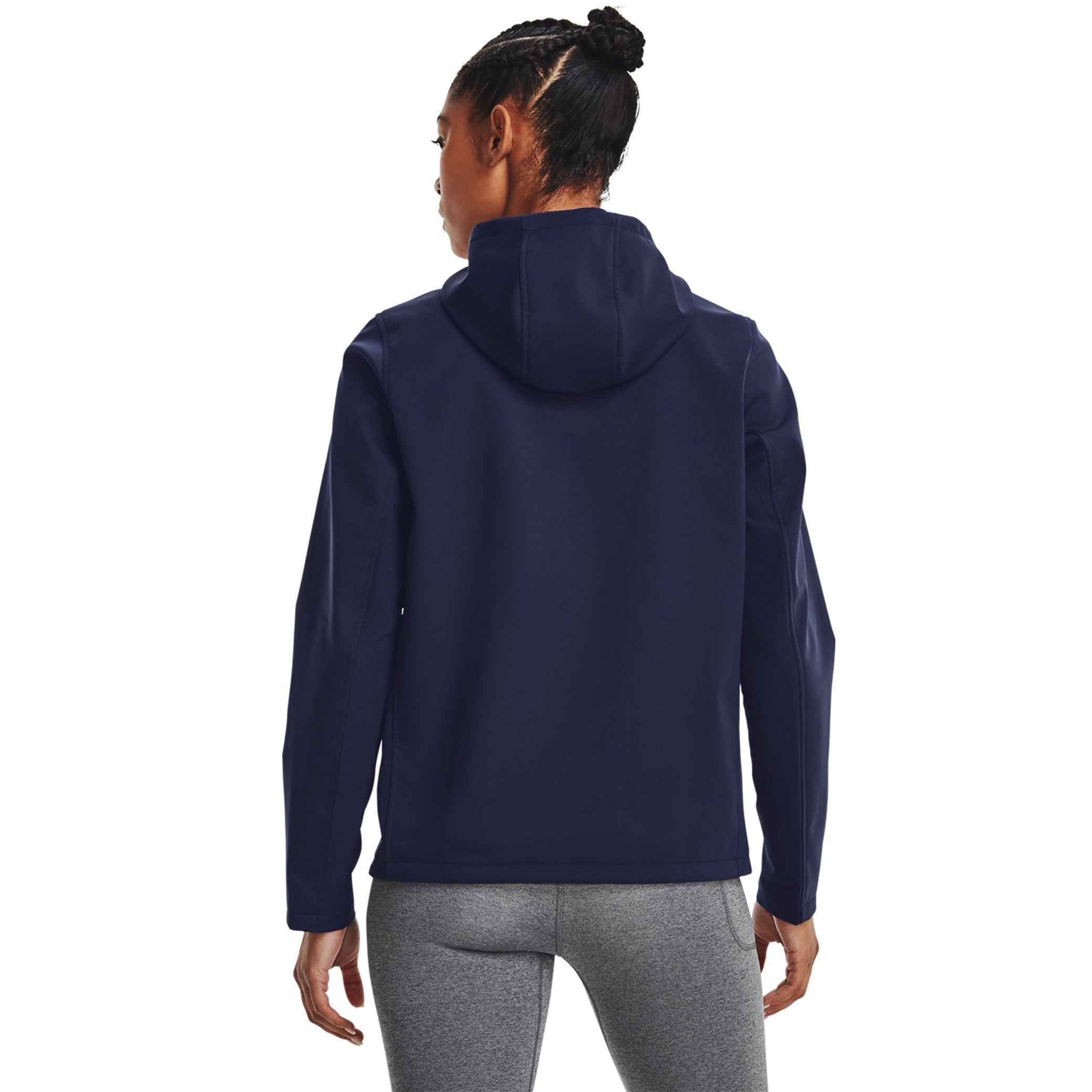 Georgetown Prep Coldgear Infrared Hooded Jacket for Women - Warm Winter Outerwear for Running, Hiking & Outdoor Activities