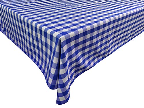 Checker Blue & White
