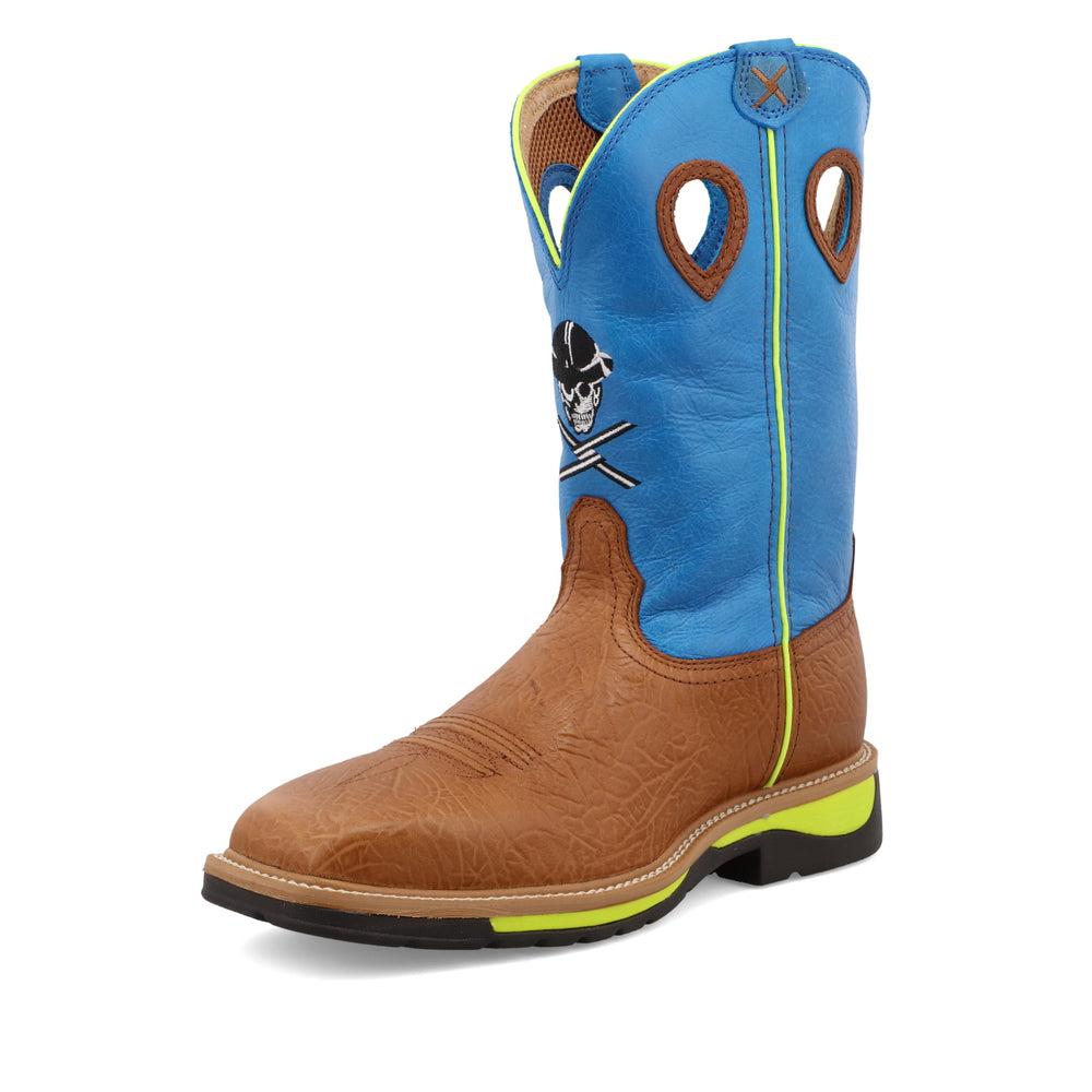 Men's 12 Western Work Boots - Durable Cowboy Boots for Ranch Work & Outdoor Activities | Perfect for Rodeo, Farming & Hiking