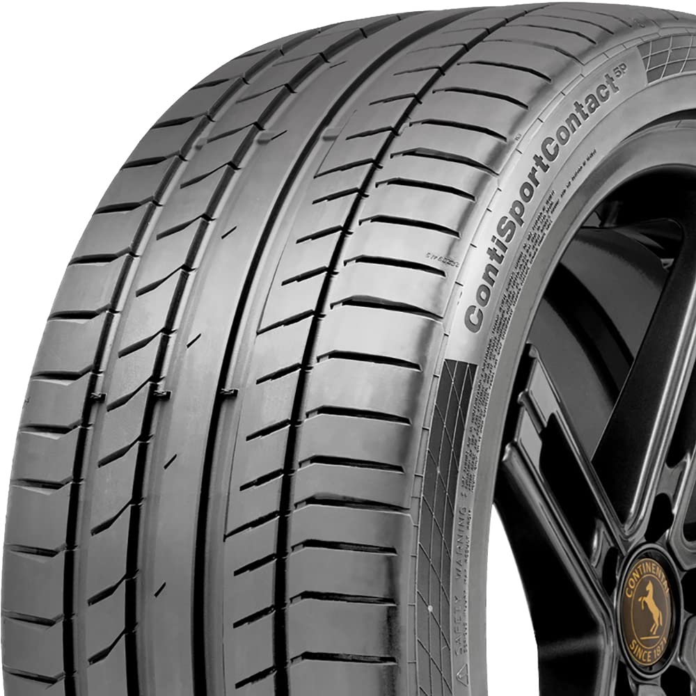 Continental ContiSportContact 5 P 235/35R19 91Y High Performance Summer Radial Tires - Perfect for Sports Cars & Luxury Vehicles on Dry & Wet Roads