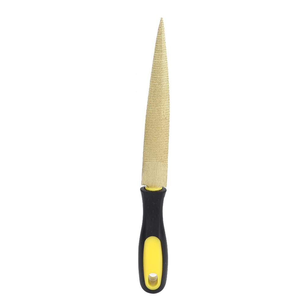 **Fdit Golden Tapered Wood File Rasp - Cone Carving Tool for Woodworking, DIY Crafts & Carpentry - Perfect for Shaping, Smoothing & Detailing Wood Projects**