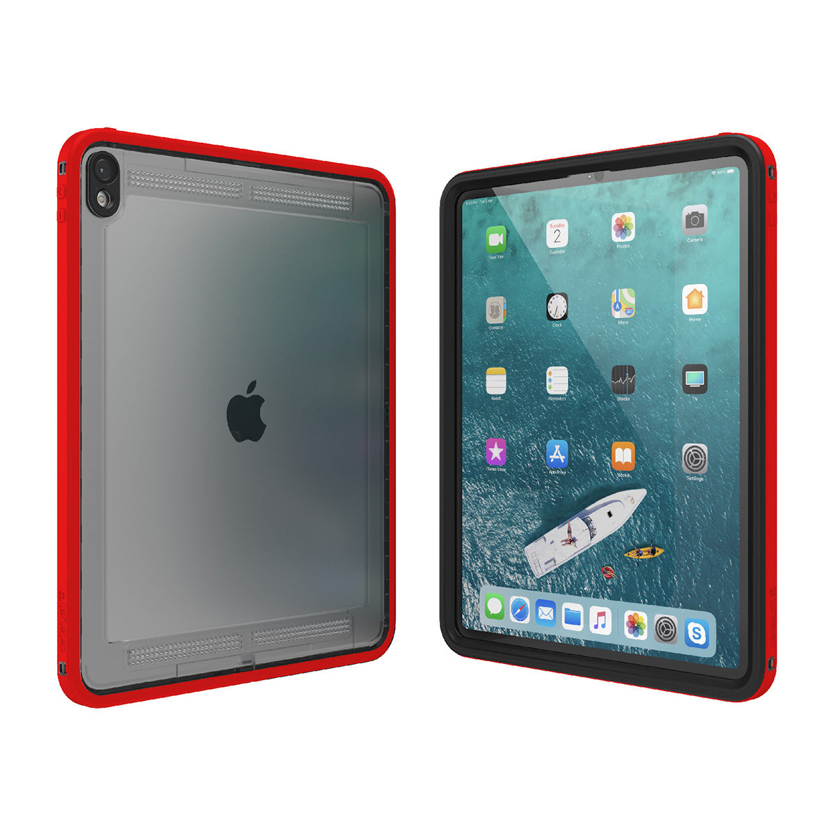iPad Pro 3rd Generation 12.9-inch Waterproof Protective Case - Shockproof Cover for Swimming, Beach & Outdoor Activities
