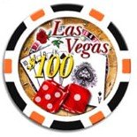 Premium Royal Flush Poker Chips Set - 5 High-Quality Clay Casino Dice Chips for Texas Hold'em, Blackjack & Home Poker Games - Perfect for Casino Nights, Poker Tournaments & Game Room Decor