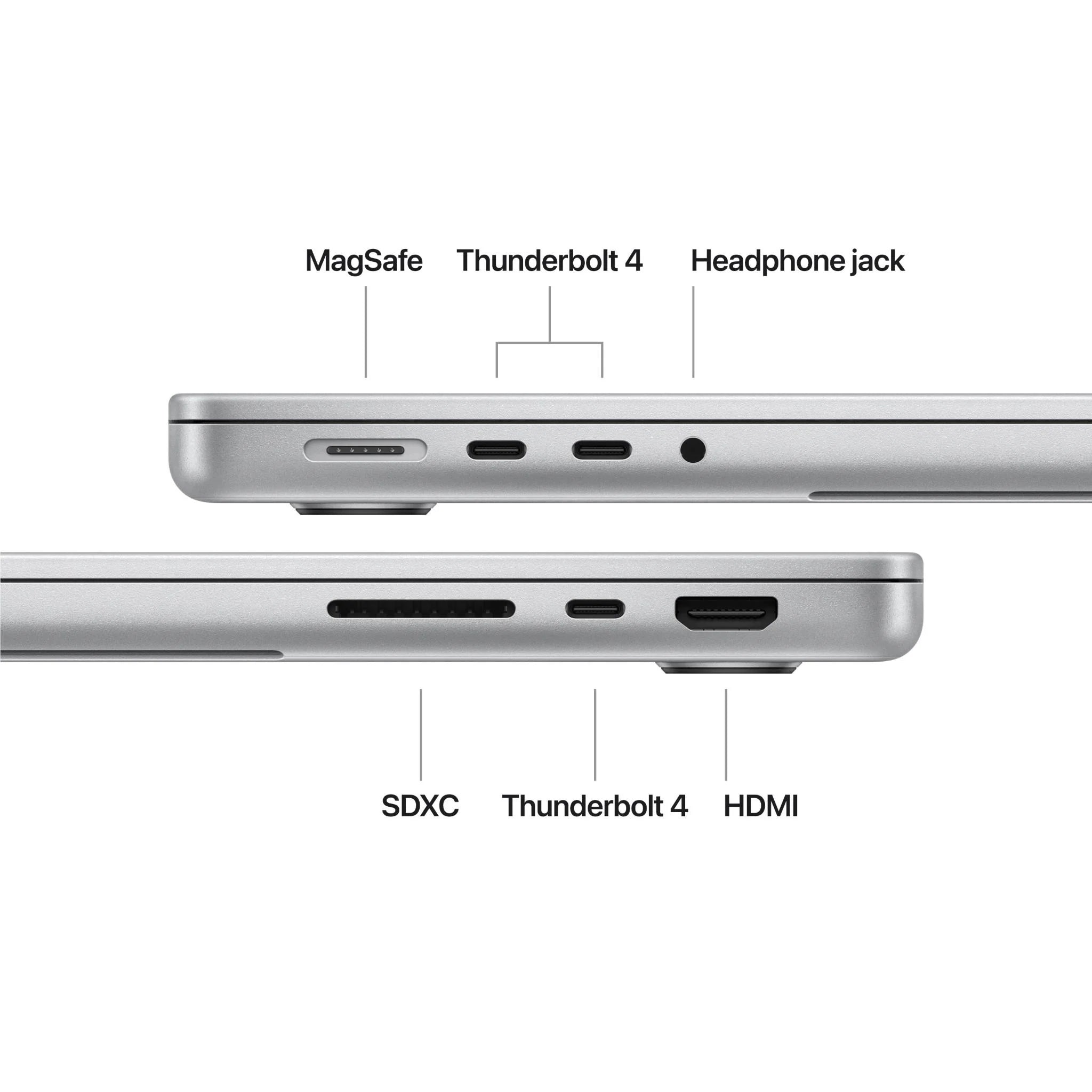 Apple MacBook Pro 14-inch Laptop (2024) - M4 Pro Chip, 14-Core CPU, 20-Core GPU, 24GB RAM, 1TB SSD - Space Gray - Perfect for Graphic Design, Video Editing & Business Professionals