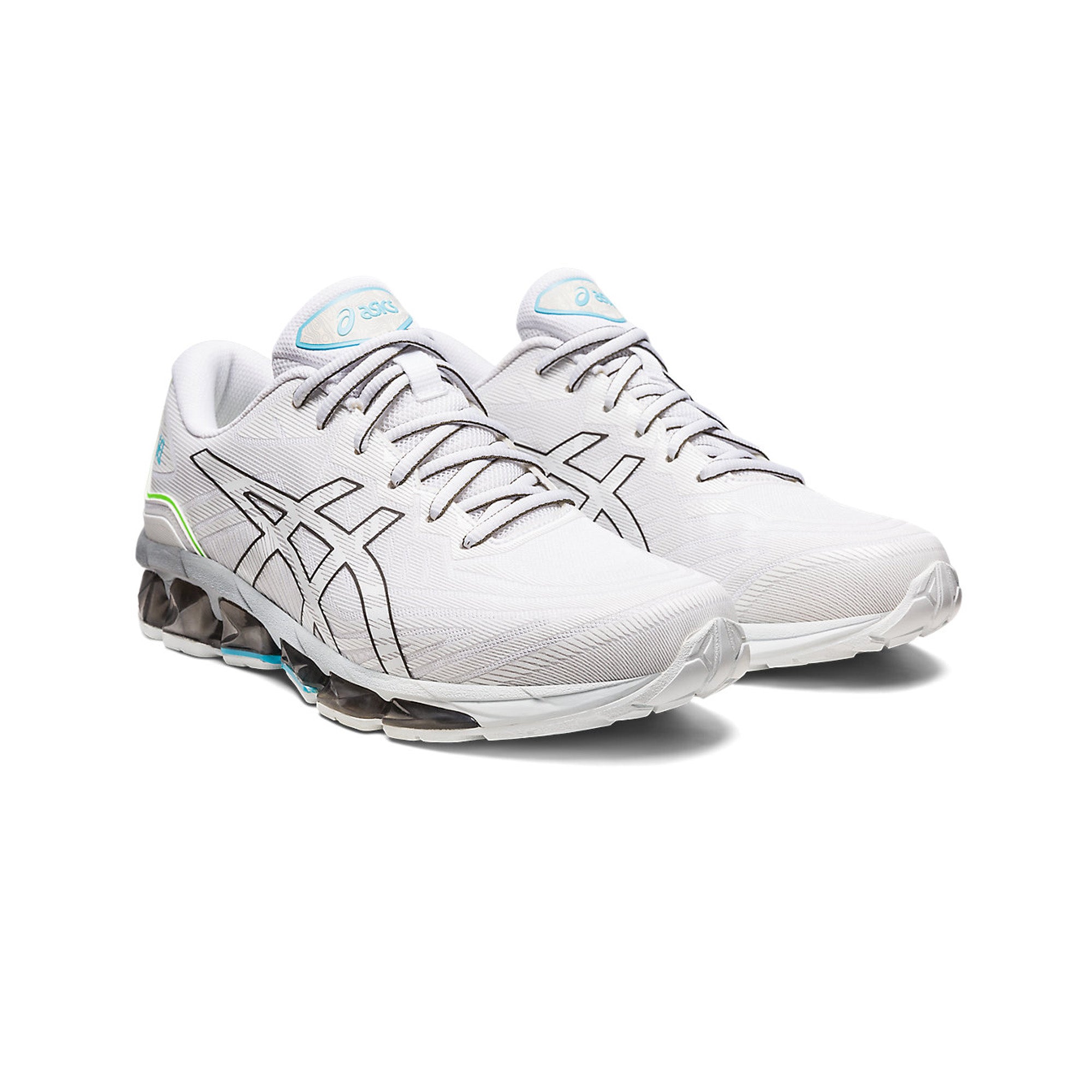 ASICS Gel Quantum 360 7 Running Shoes for Men & Women - White Gunmetal (2023) - Cushioned Support for Long Distance Running, Gym Workouts & Daily Walking