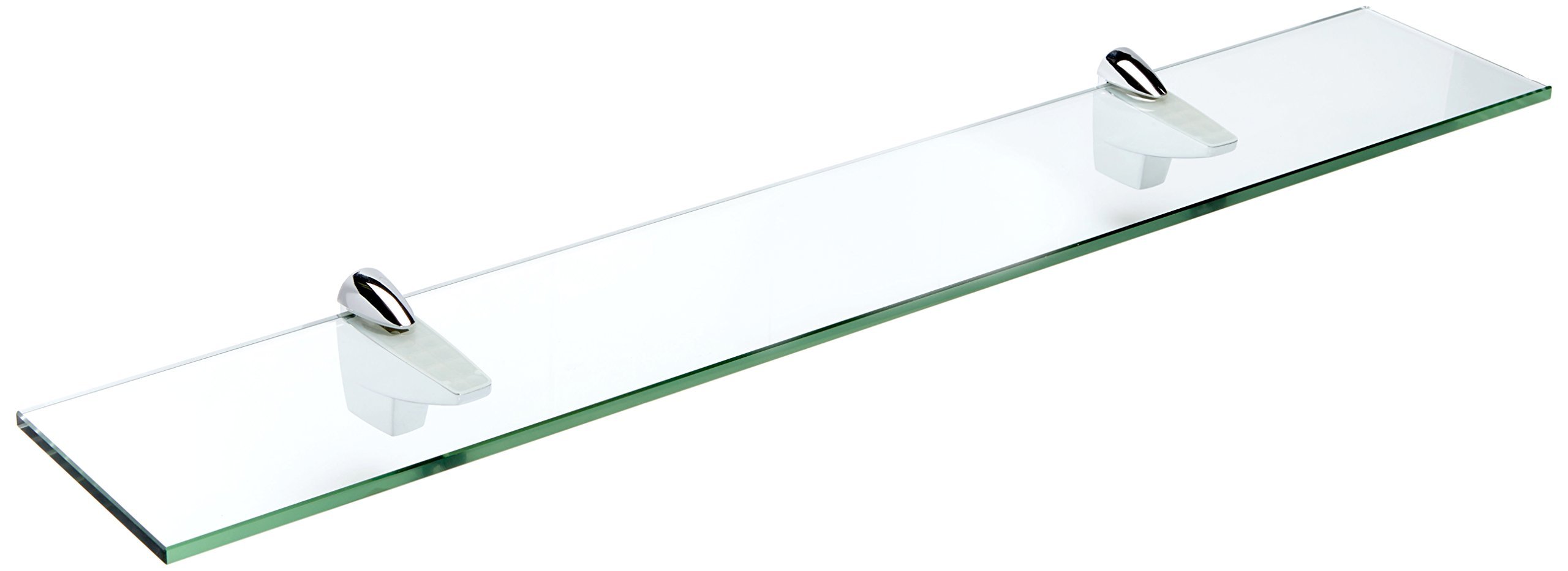 Spancraft Chrome Falcon Glass Shelf - 4.75