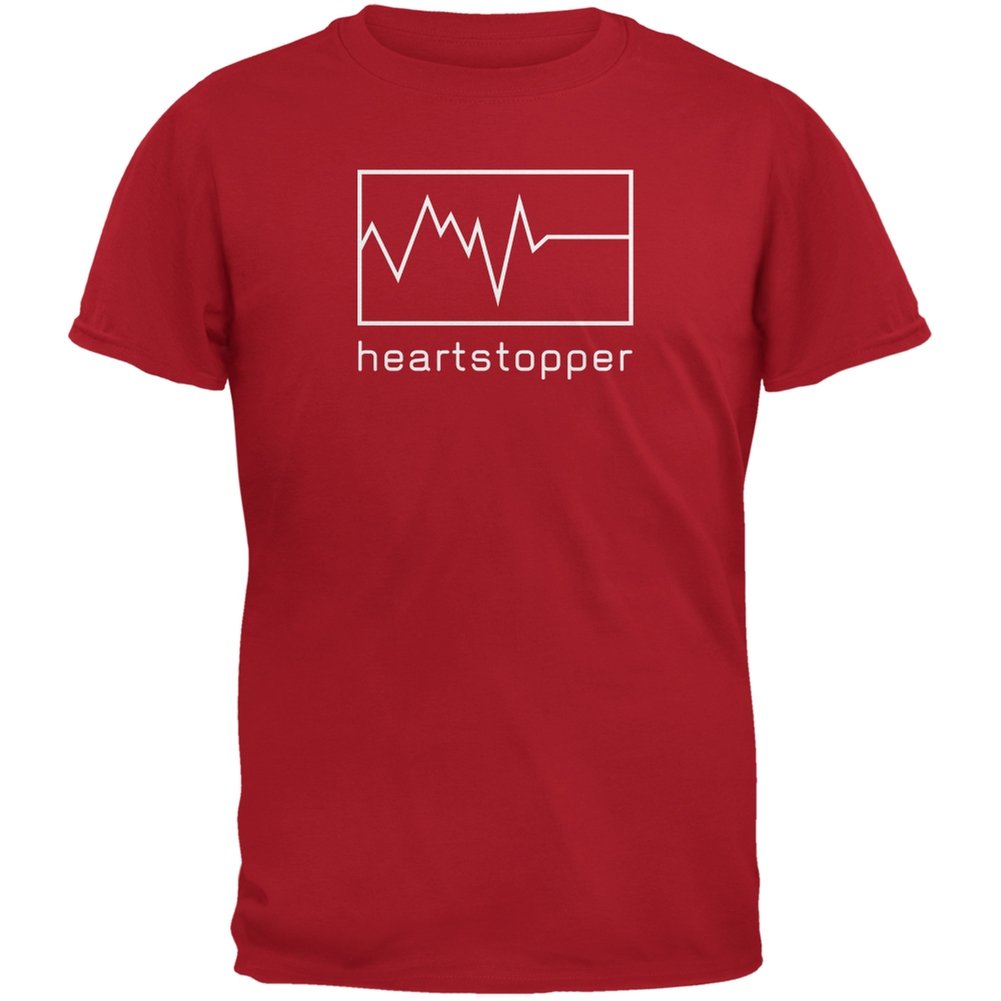 Heartstopper Red Adult T-Shirt - Graphic Novel Inspired Casual Tee for Men & Women | Perfect for Book Lovers, Netflix Fans & LGBTQ+ Pride Events
