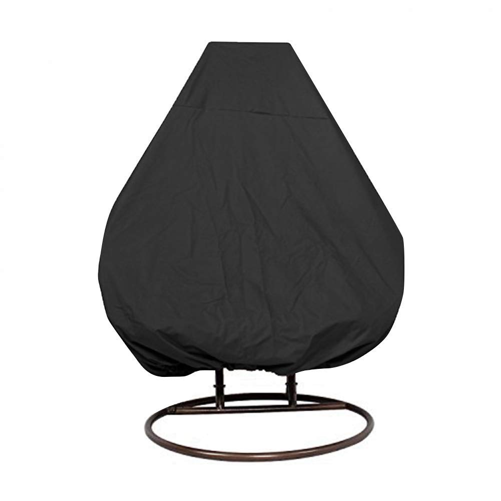 Waterproof Patio Hanging Chair Cover - 230x200cm Cocoon Egg Chair Protector for Rattan Wicker Swing Seats | Outdoor Furniture Protection for Double Swing Chairs | Perfect for Garden, Balcony & Backyard Relaxation