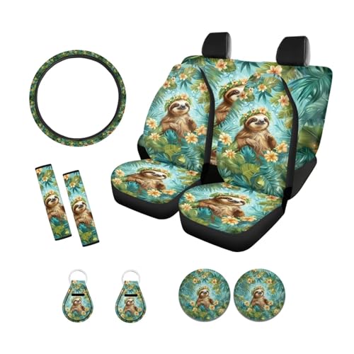 Sloth Floral Leaf