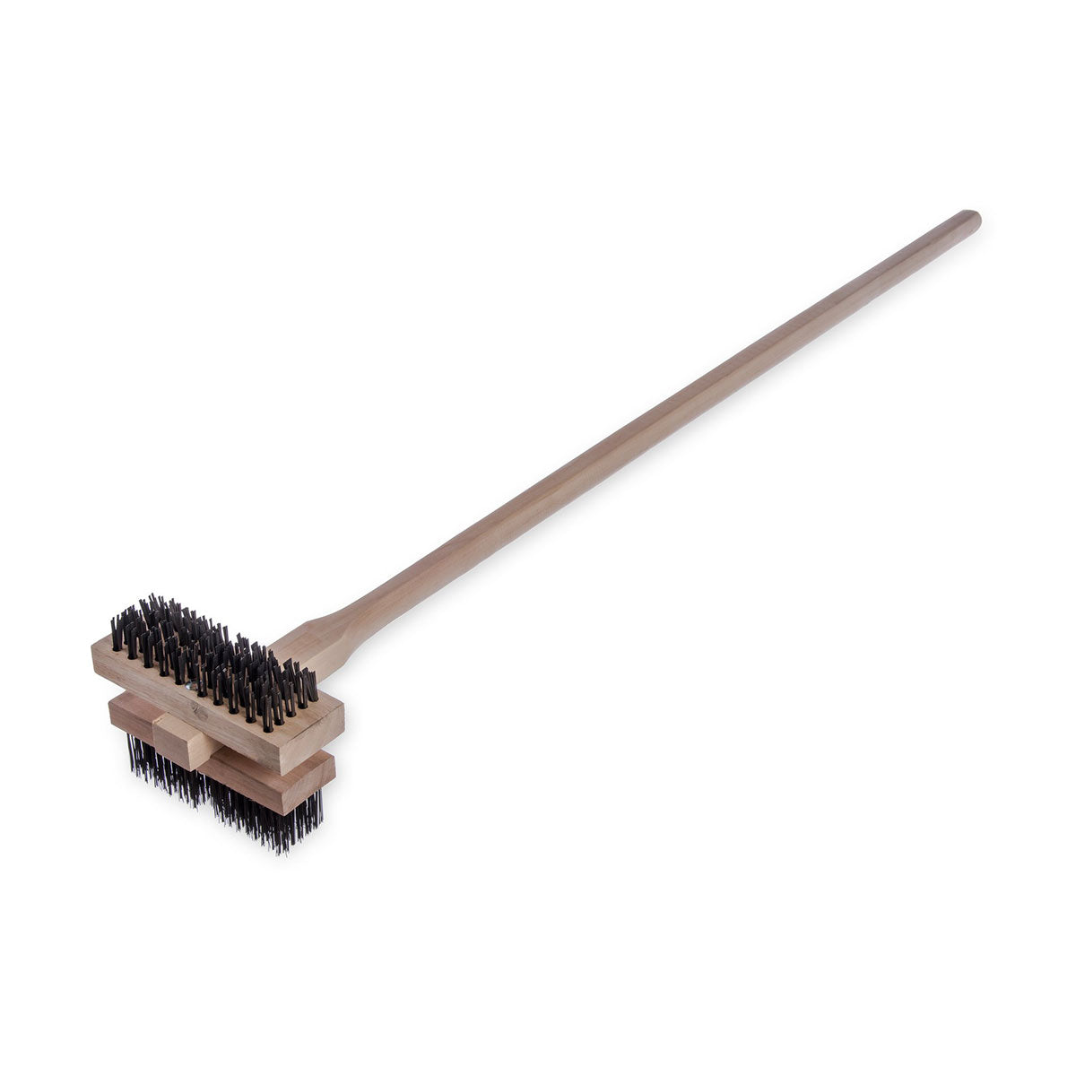 Carlisle 4029400 Double Broiler King Brush with Handle - Professional Kitchen Basting Brush for Grilling, Baking & BBQ - Perfect for Basting Meats, Vegetables & Sauces