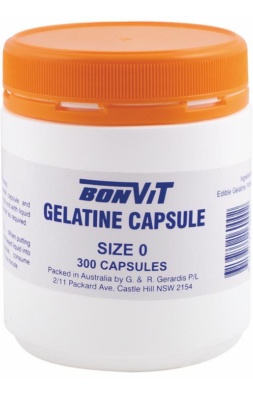 Bonvit Size 0 Empty Gelatin Capsules - 100% Pure, Vegan-Friendly for DIY Supplements & Herbal Remedies | Perfect for Home Pharmacy, Vitamin Filling, and Essential Oil Capsules