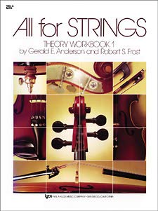 84VA - All for Strings Theory Workbook - Book 1 for Viola - Essential Music Theory Exercises for Beginners & Students - Perfect for Classroom, Private Lessons & Home Practice