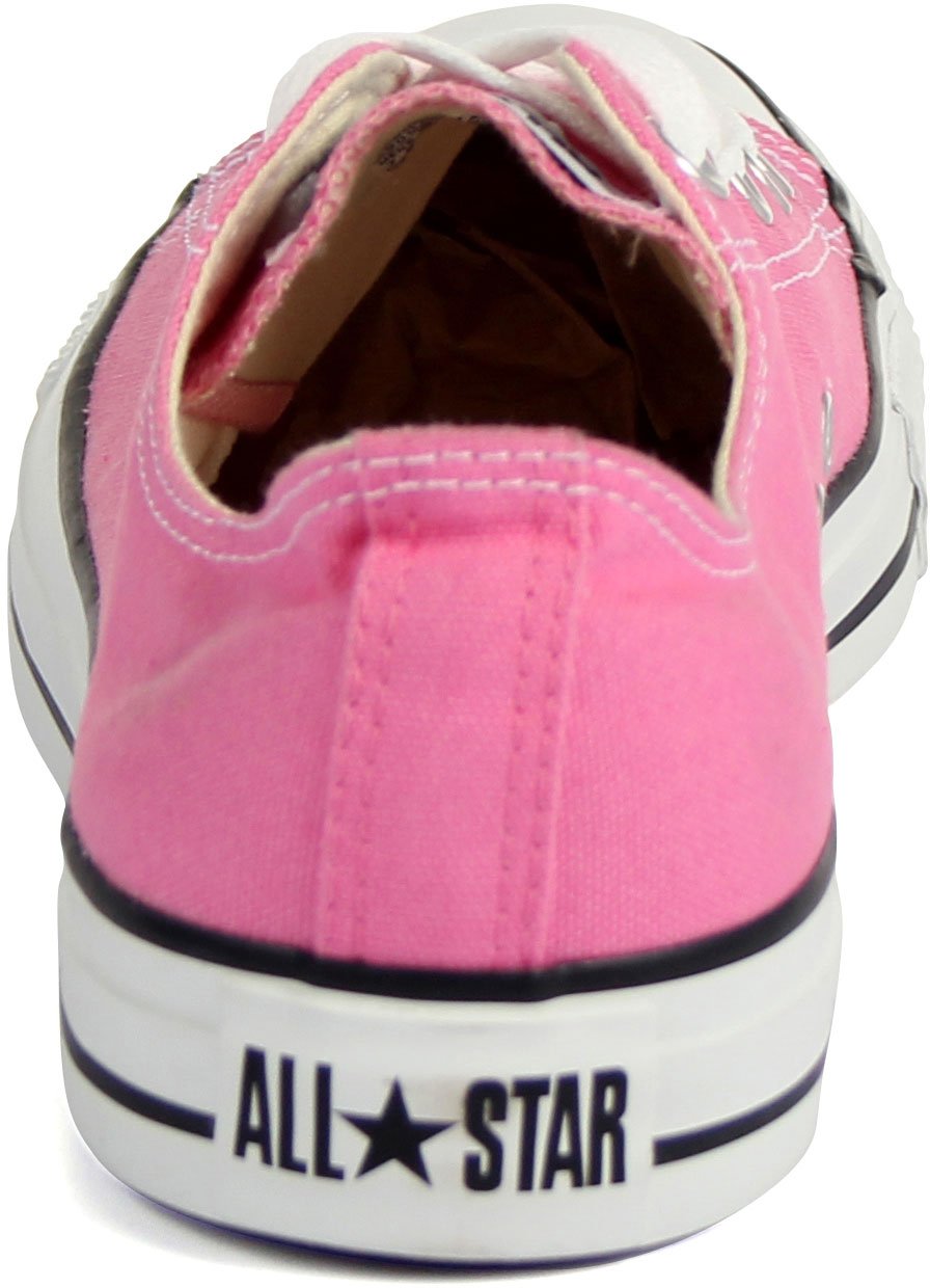 Converse Chuck Taylor All Star OX Unisex Sneakers - Pink (Men's 6/Women's 8) | Classic Canvas Shoes for Casual Wear, Street Style & Everyday Fashion