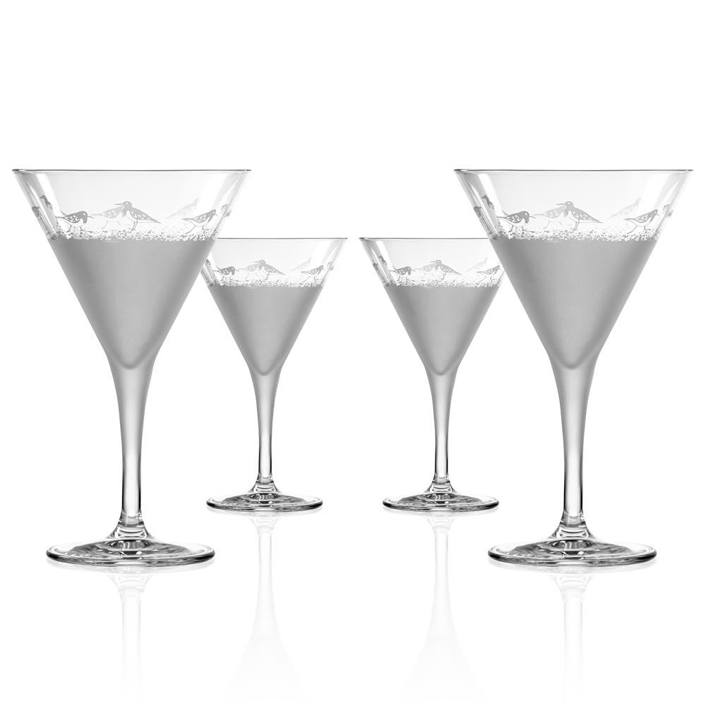 Premium 7.5oz Martini Cocktail Glasses Set of 12 - Elegant Barware for Parties, Weddings & Home Entertaining