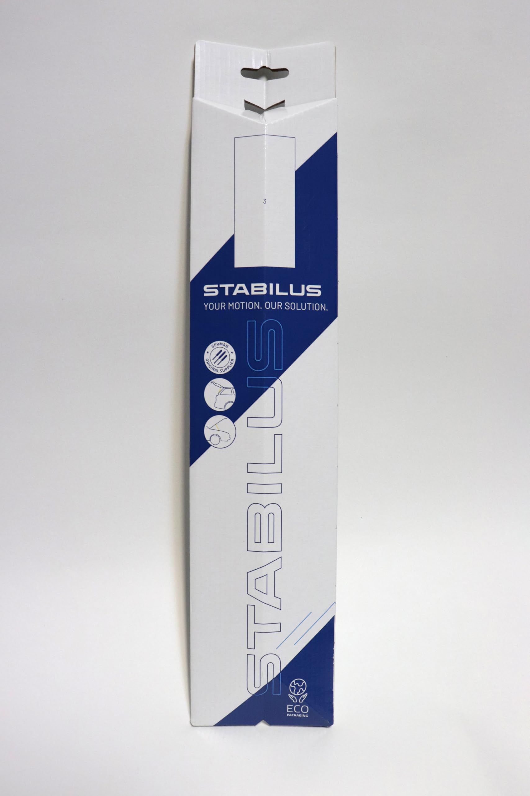 Stabilus 7835BD Gas Spring for Car Hood Lift Support - Heavy Duty Automotive Lift Strut Replacement for Smooth Hood Operation