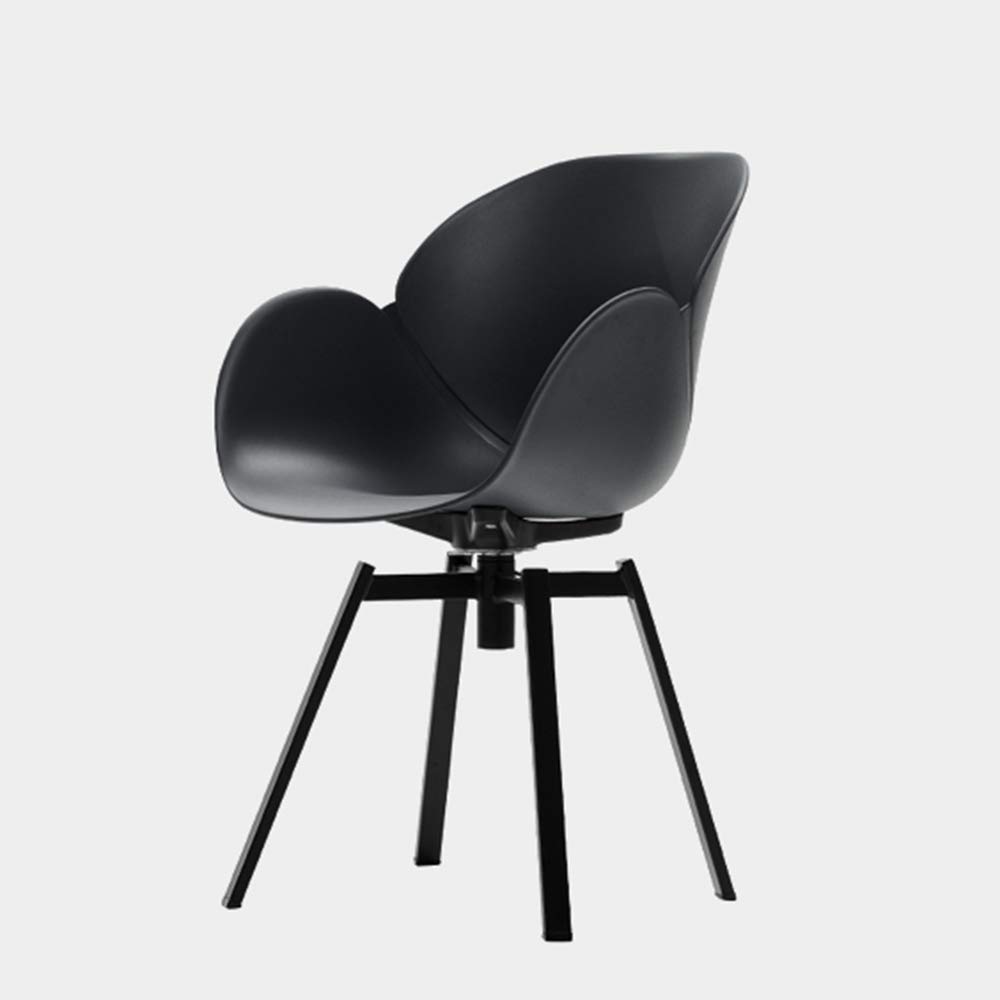 Modern Swivel Dining Chair with Armrest & Backrest - LZPQ Kitchen Stool for Dining Room, Bar, or Leisure Use - Comfortable & Stylish Home Furniture