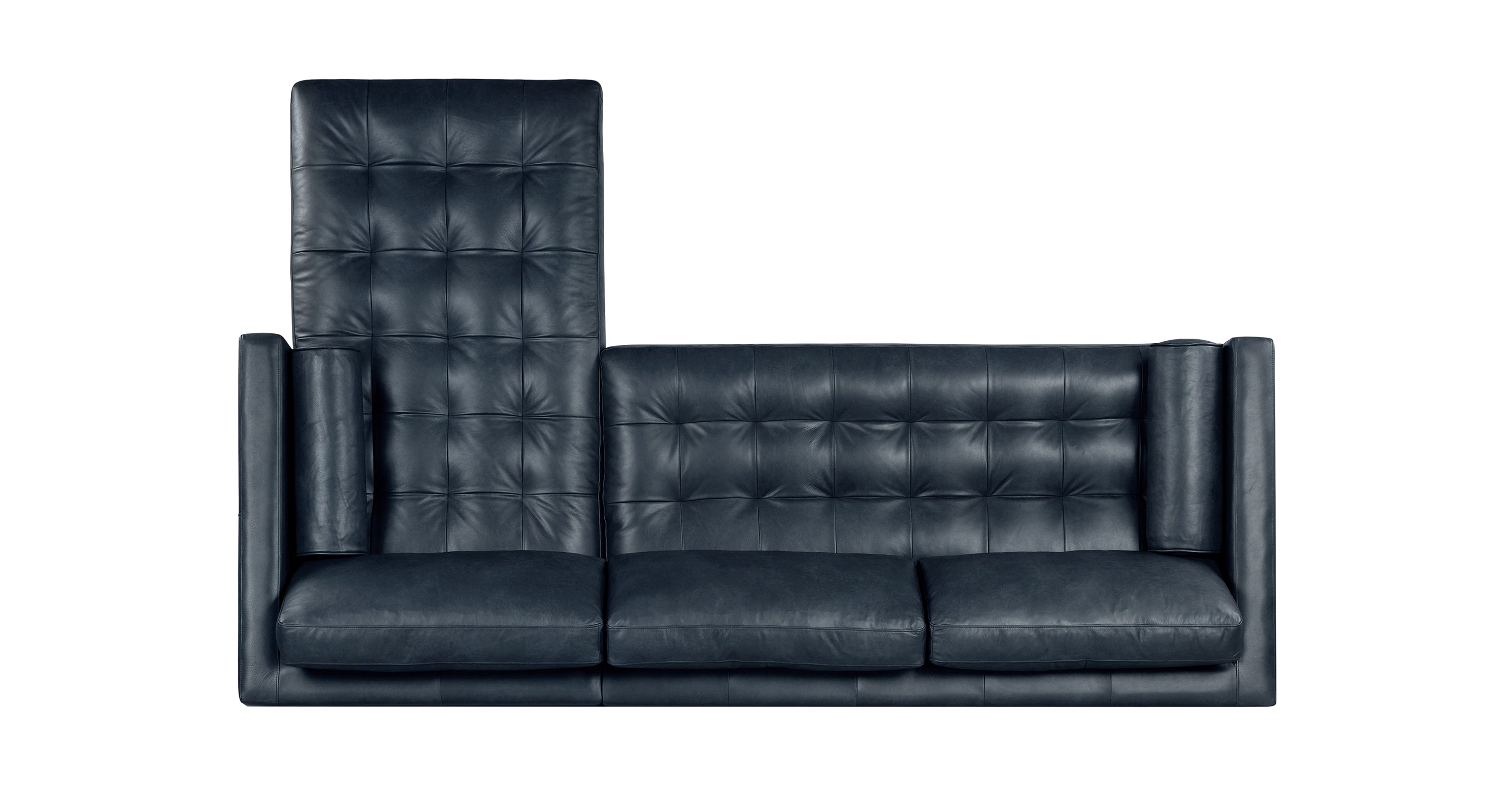 Napa Right Facing Sectional Sofa - Modern L-Shaped Couch for Living Room, Family Room & Home Theater | Comfortable Upholstered Furniture with Premium Fabric