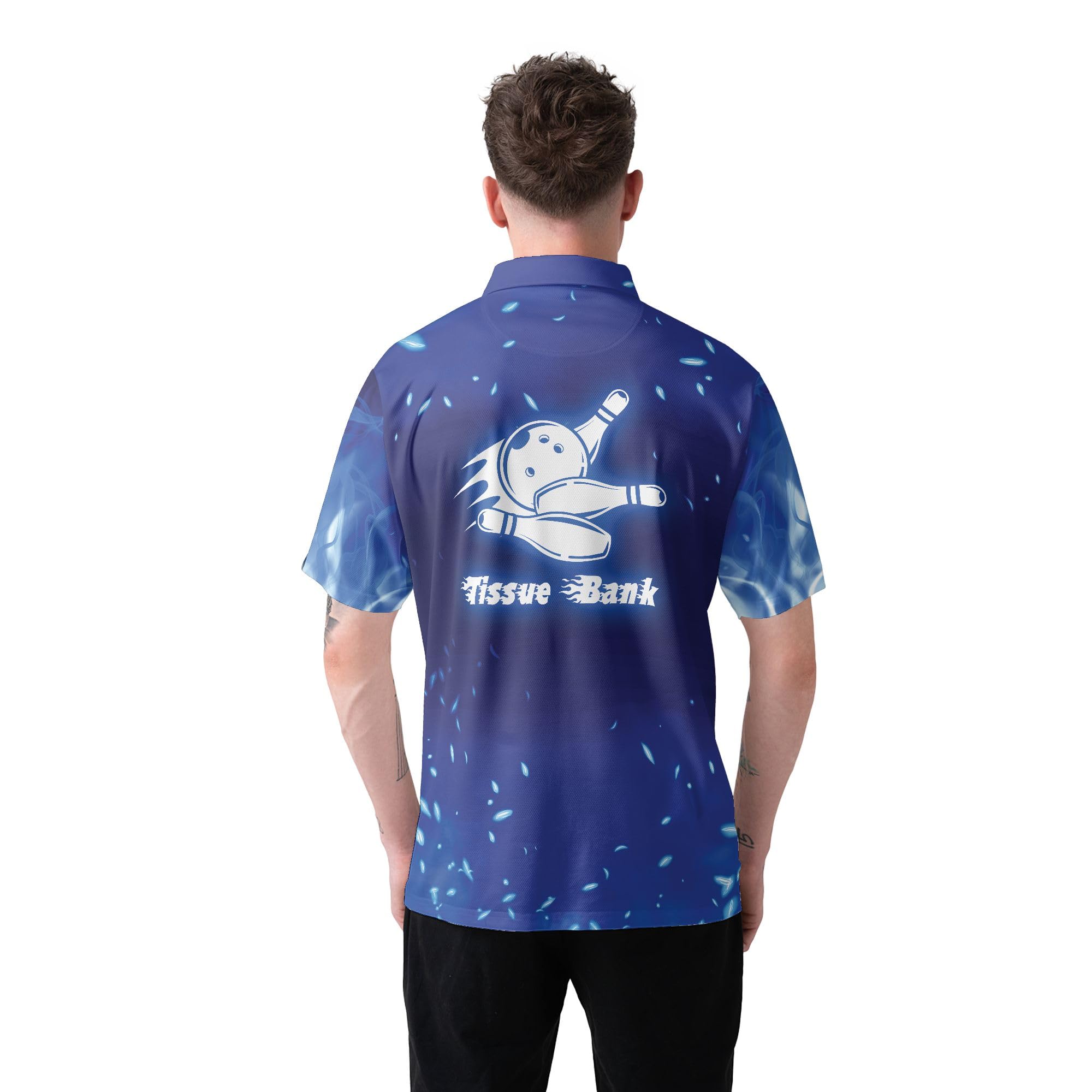 Custom Bowling Shirts for Men | Personalized Short Sleeve Bowling Polo Shirts | Unique Team Uniforms for Bowling Leagues & Casual Wear