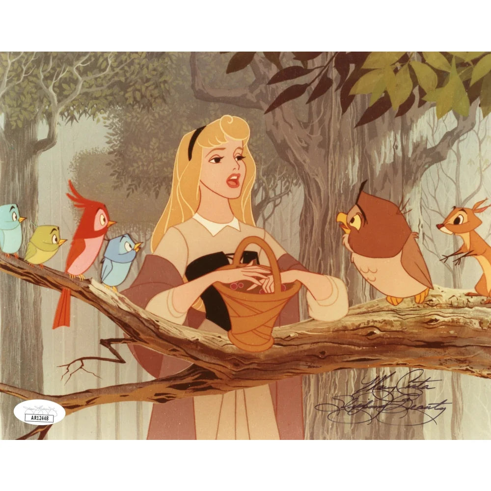 Mary Costa Autographed 8x10 Photo - Actress & Singer from Disney's Sleeping Beauty - JSA Certified Authentic Signed Memorabilia - Perfect for Disney Collectors, Film Enthusiasts, and Autograph Fans