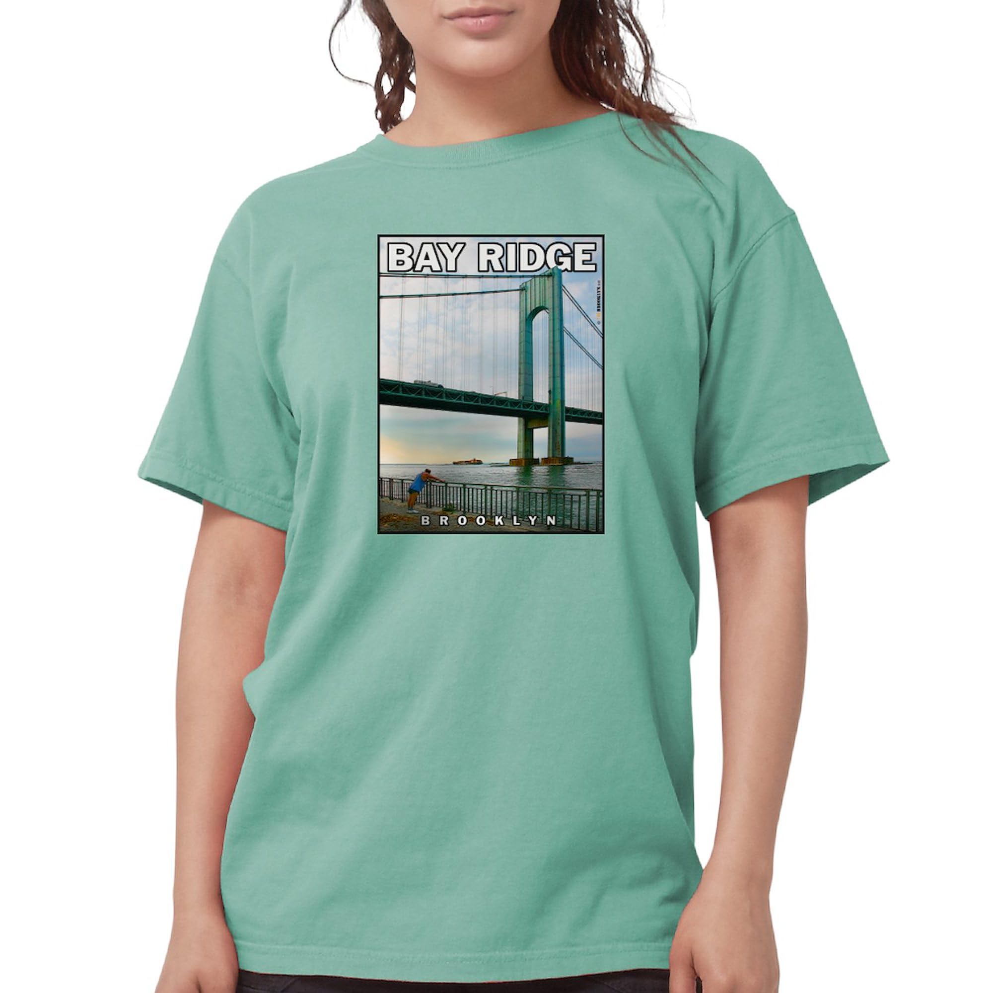Bay Ridge Verrazano T-Shirt for Women | Comfort Colors Vintage Style Tee | Casual Wear, Street Fashion & Brooklyn Pride Apparel