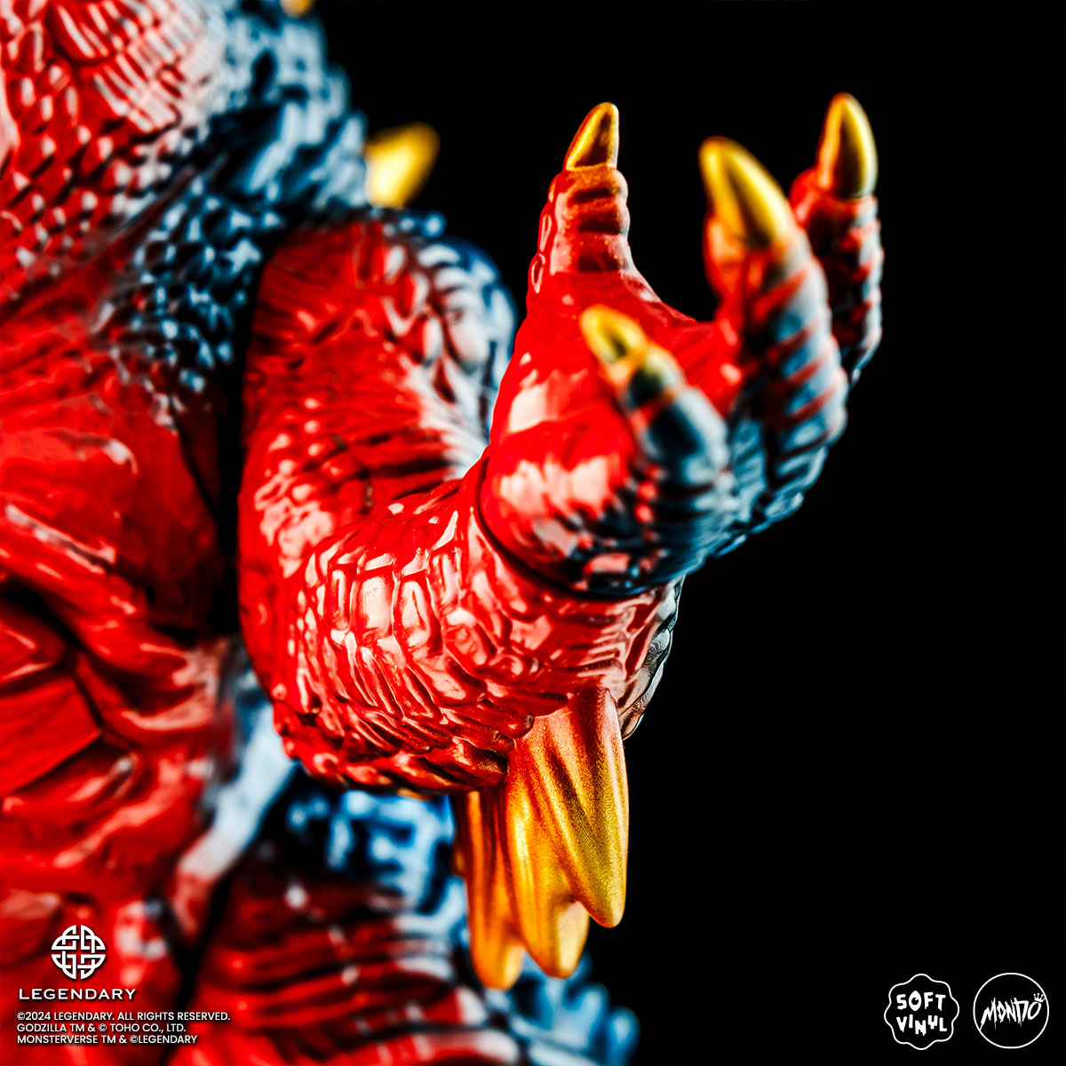 Godzilla x Kong: The New Empire Soft Vinyl Figure - Retro Titan Variant Collectible Toy for Movie Fans & Pop Culture Enthusiasts | Perfect for Display, Gifts & Anime Collections