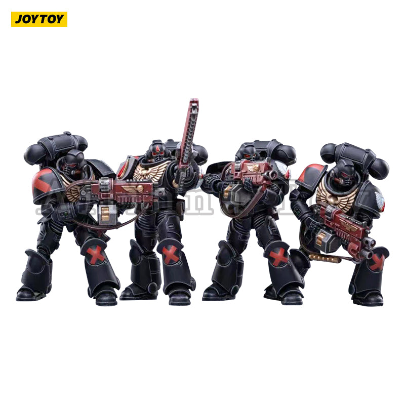 JOYTOY 1/18 Scale Warhammer Blood Angels Action Figure Set (4PCS) - Perfect for Warhammer 40K Collectors, Tabletop Gaming & Display