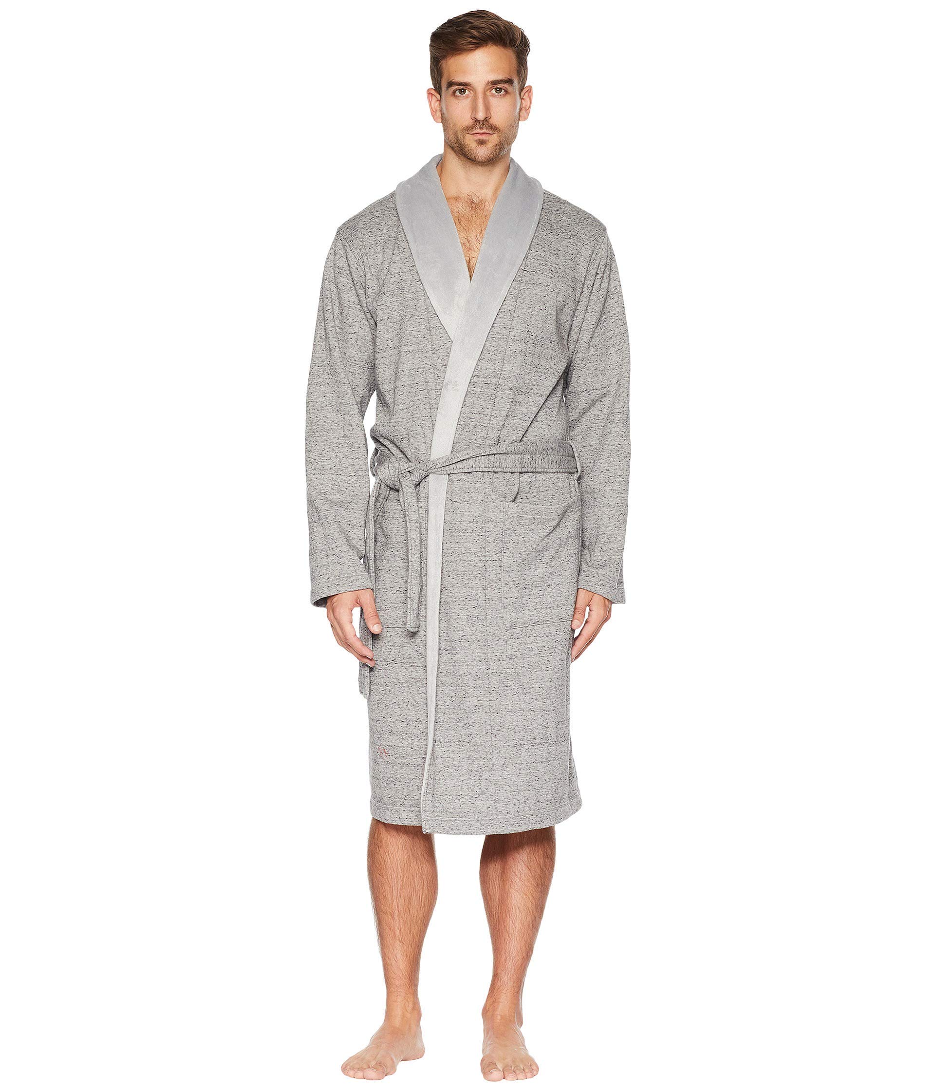 UGG Men's Robinson Robe - Premium Plush Fleece Bathrobe for Men | Soft & Cozy Loungewear for Home, Spa & Relaxation