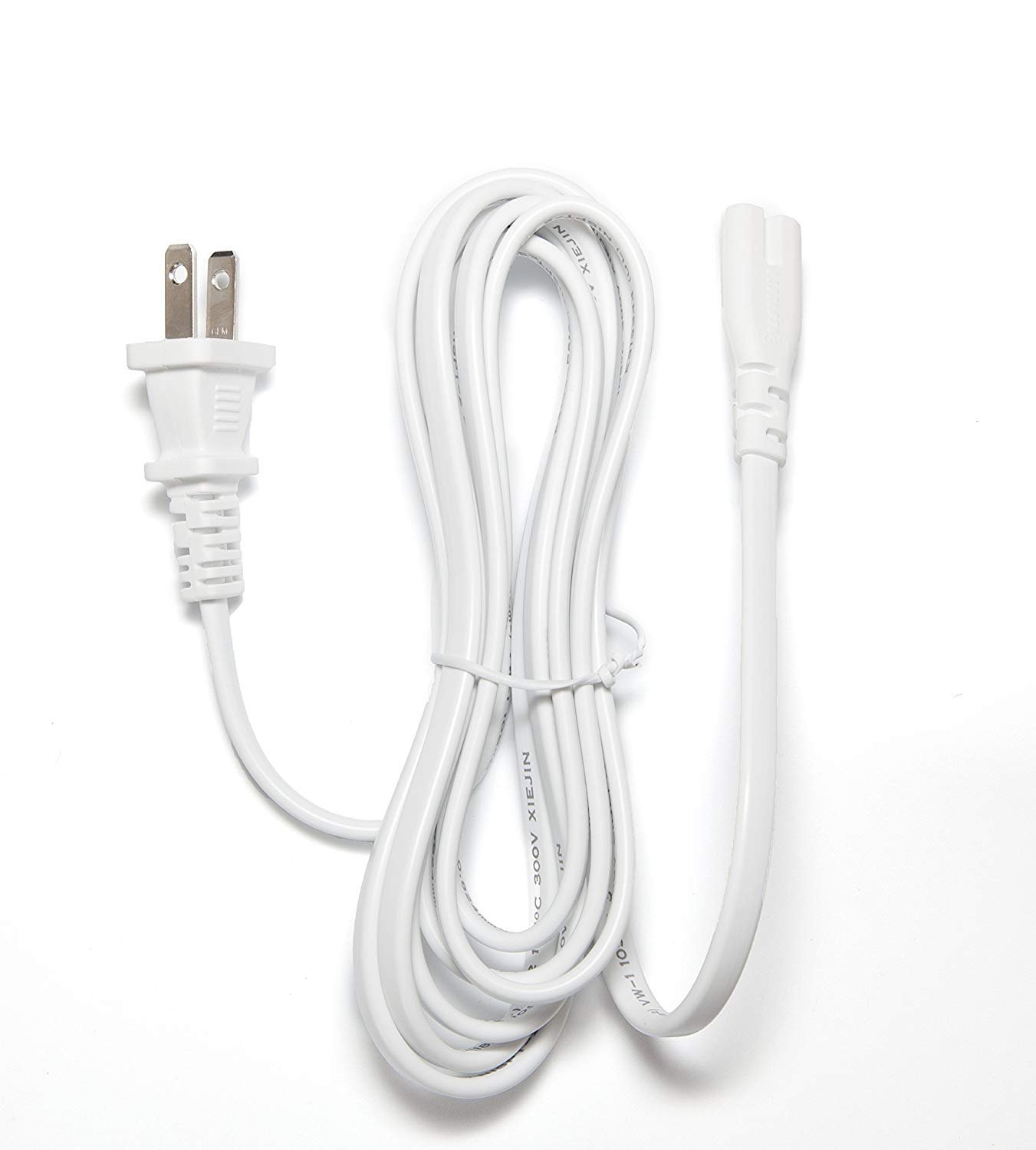UL Listed OMNIHIL 10ft White AC Power Cord Replacement for Canon PIXMA MG3620 Printer - Perfect for Home Office & Small Business Printing Needs