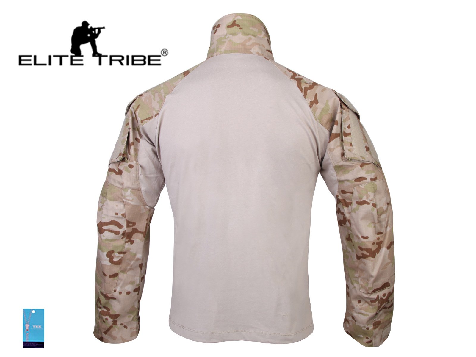 Emerson Tactical BDU Military Combat Uniform Set - Gen3 Shirt & Pants in MC Arid Camo | Airsoft, Paintball, Outdoor Training & Survival Gear