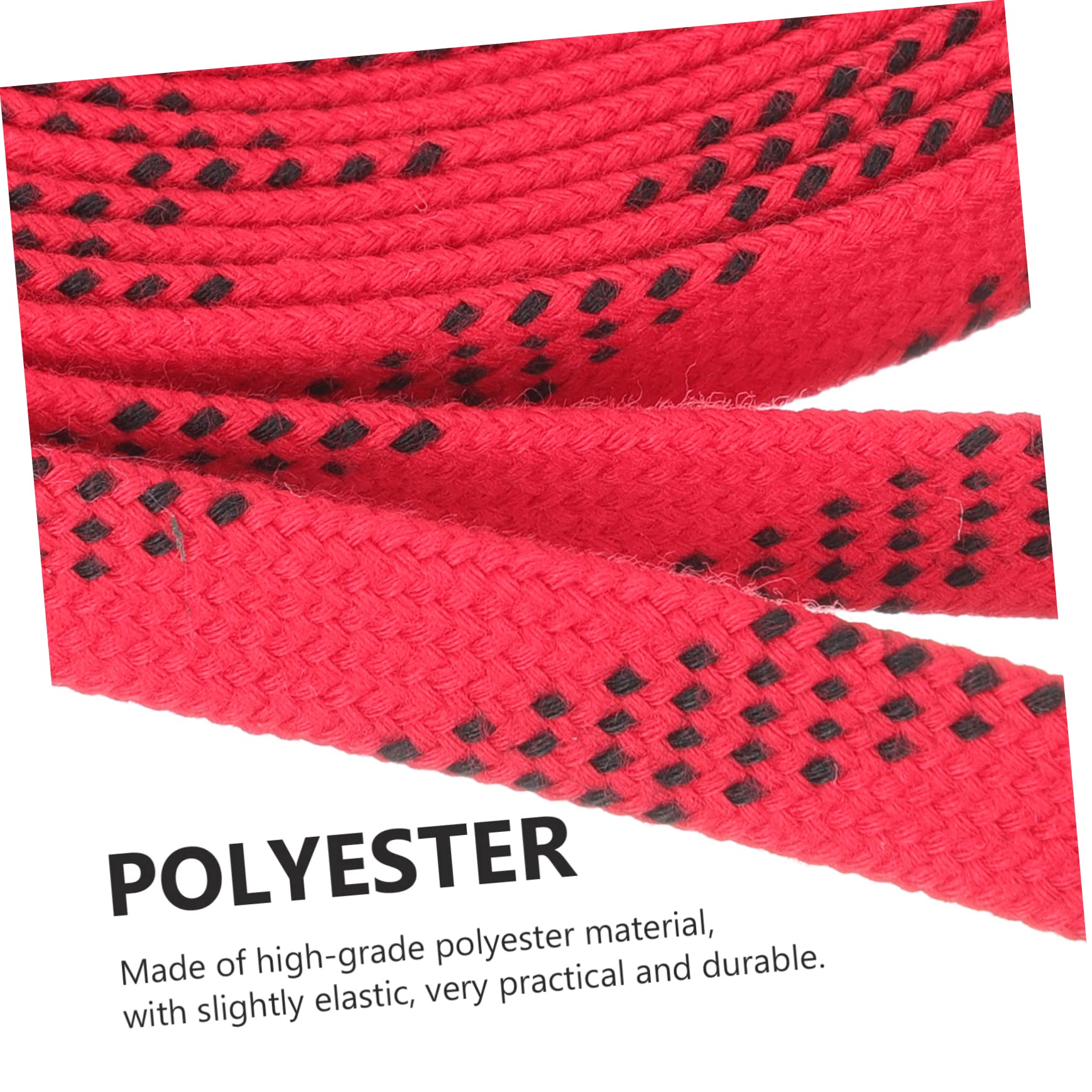 NOLITOY 4 Pairs Ski Skates Belt Shoelaces - Durable Replacement Shoelaces for Sneakers, Hockey & Sports Shoes - Perfect for Skiing, Skating & Outdoor Activities