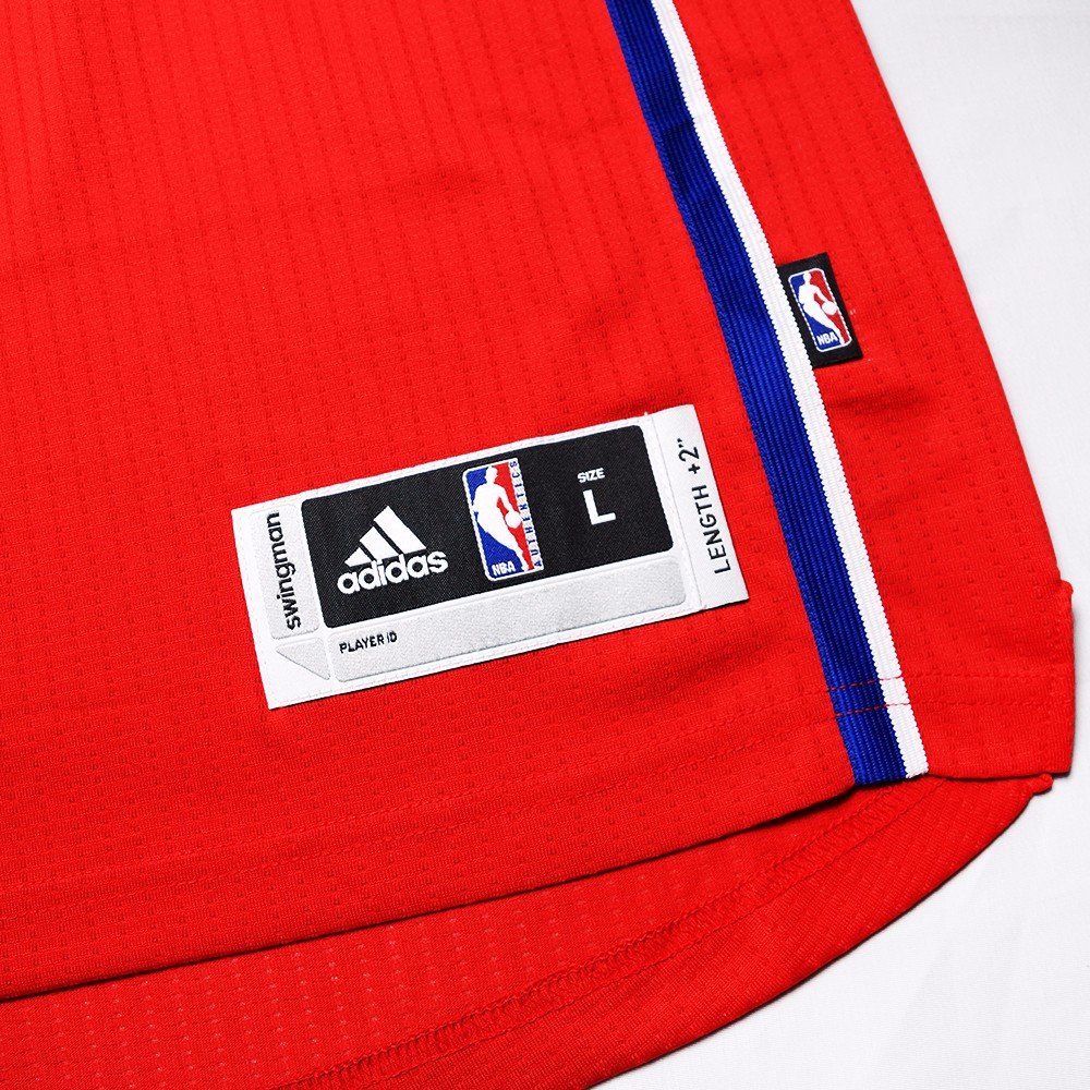 Adidas Chris Paul Los Angeles Clippers Swingman Jersey - Men's NBA Basketball Jersey, Red Road Edition - Perfect for Game Day, Fan Events & Sports Collectibles